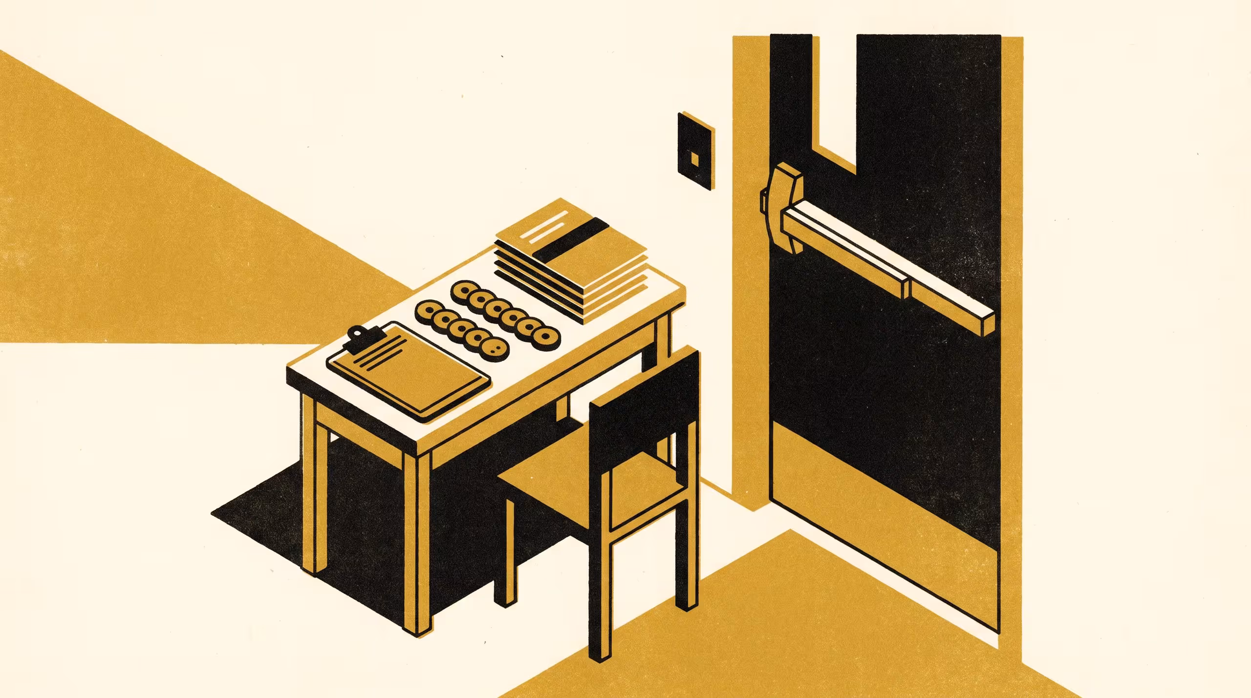 Illustration for Closed, Reclassified, or Left Open: A Hand-Coded Taxonomy of Bathroom-Break Integrity-Attentiveness Flags Across Eight Terms at the Exit Sign-Out Table