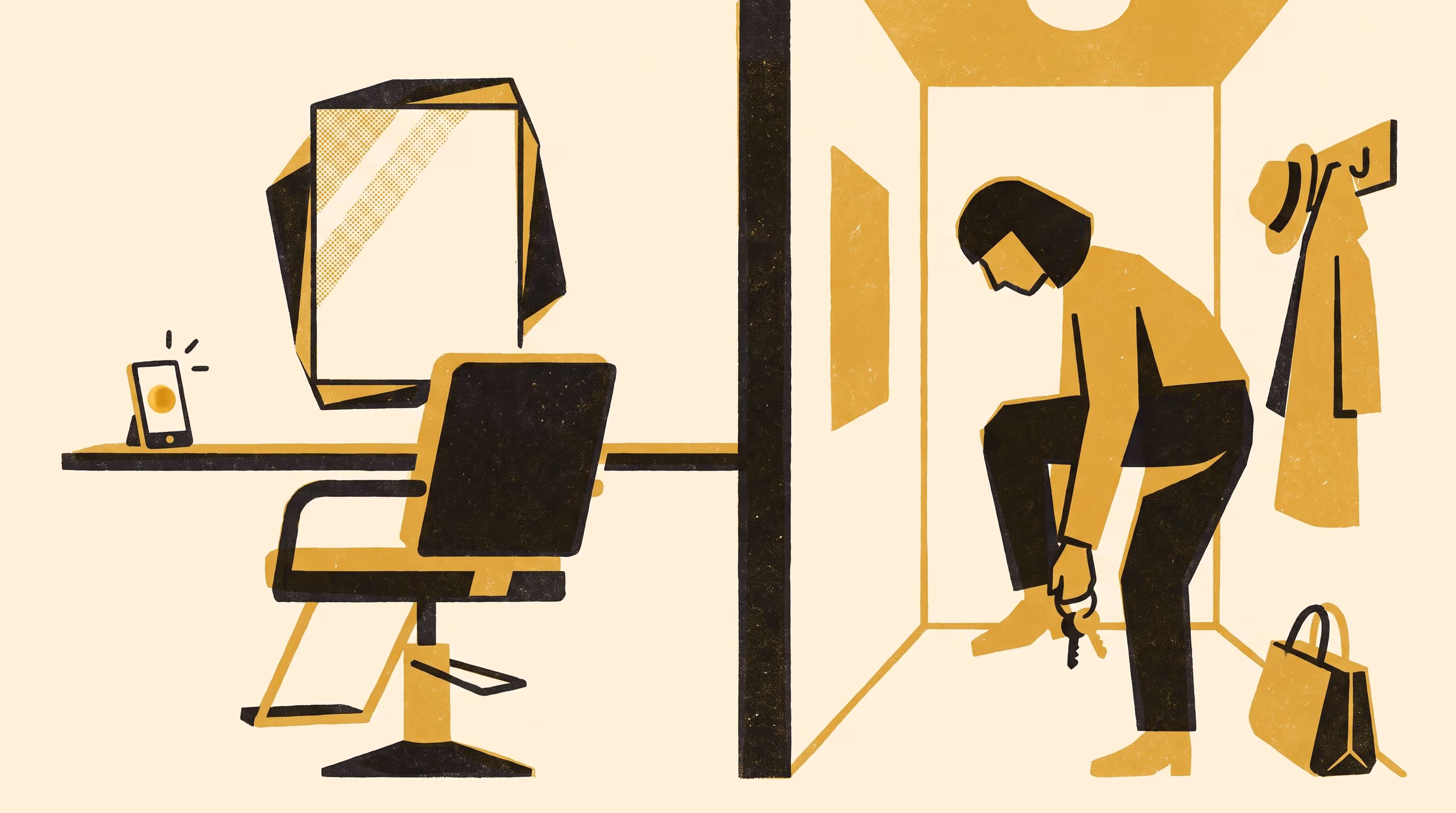Illustration for Customers Tap “On My Way” to Get Themselves Moving, Not to Tell the Shop