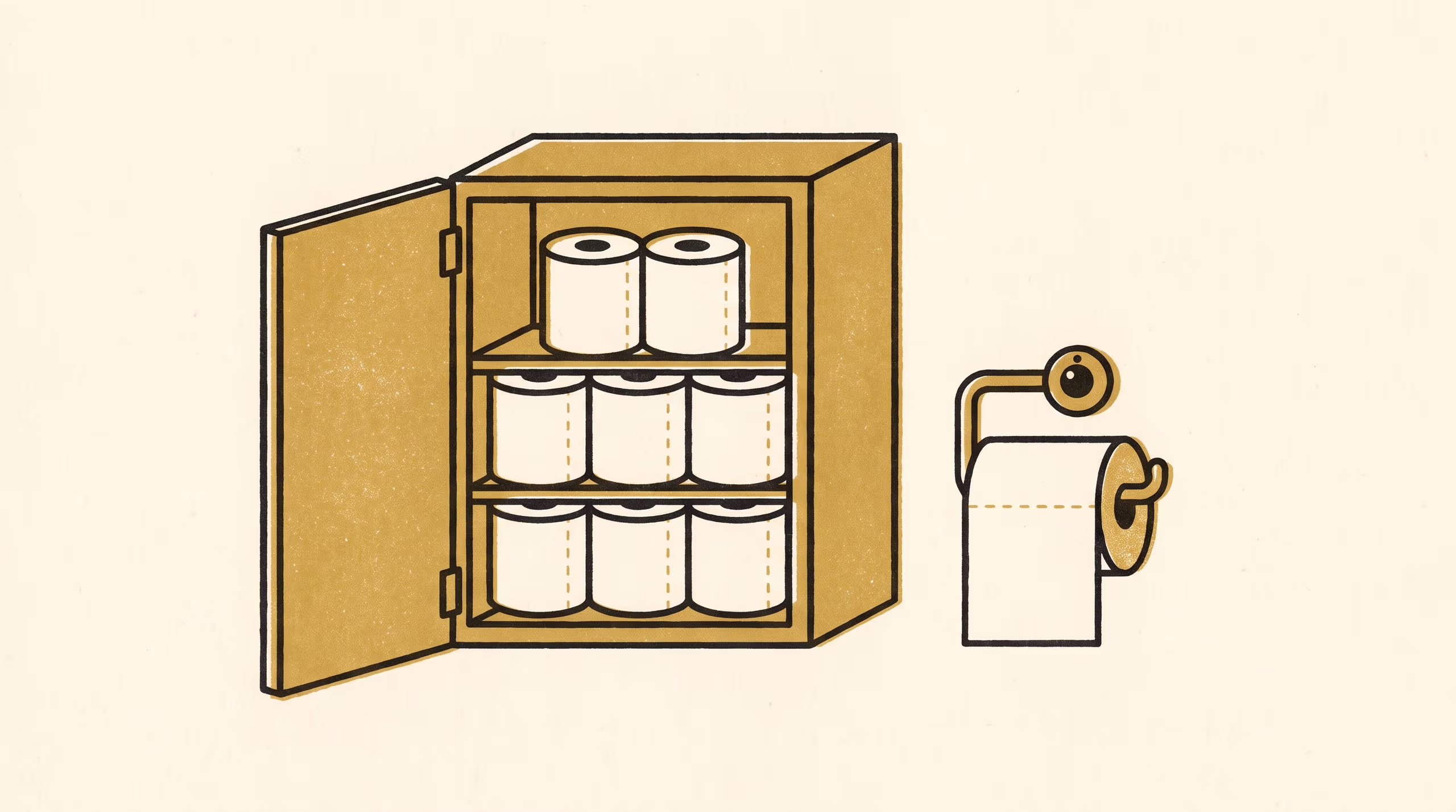 Illustration for "There Was Always Another in the Cupboard": A Pre-Registered Replication of the Chirp Study's Diffusion-of-Responsibility Effect, Carried to the Last Sheet of the Toilet Roll