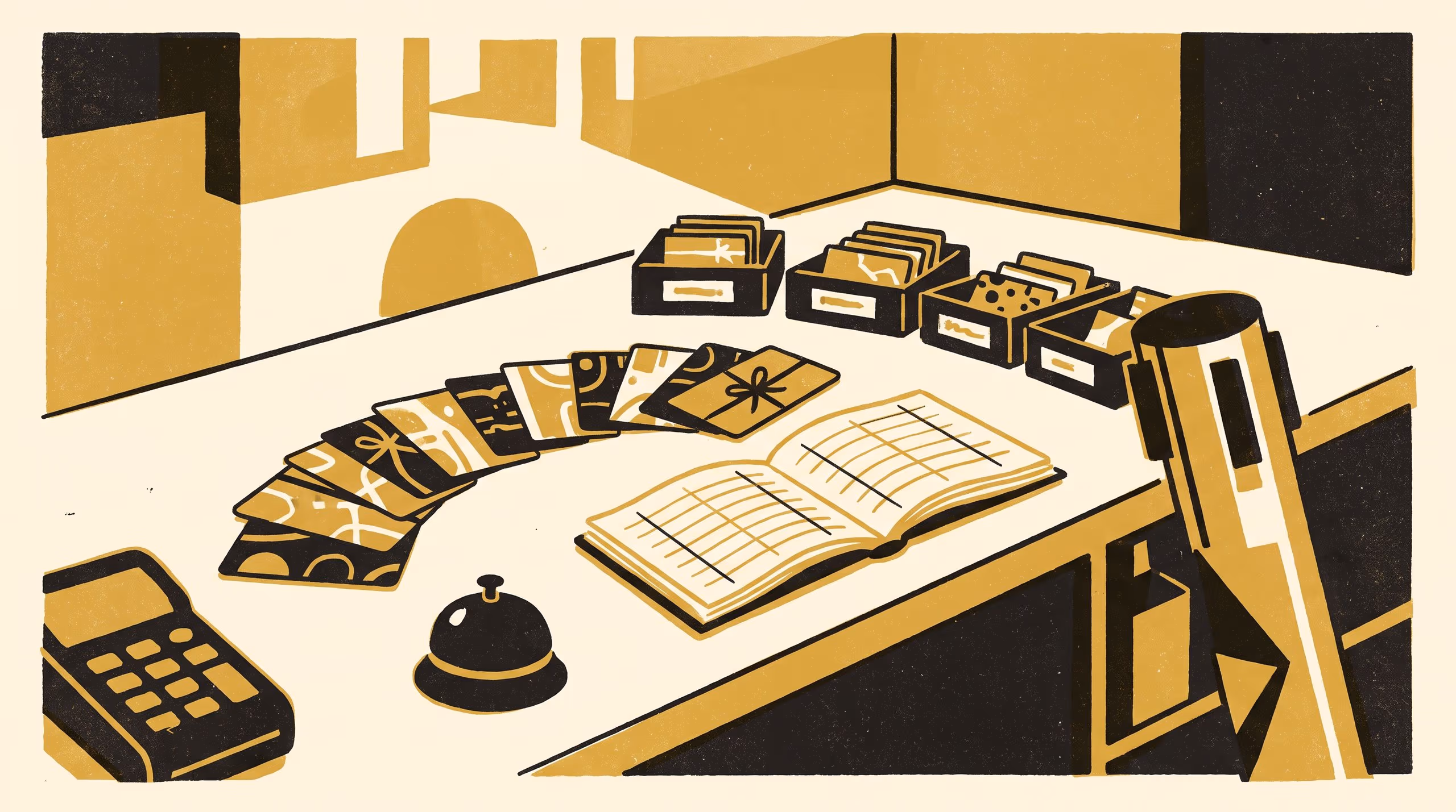 Illustration for Never Expires, Already Booked: A Six-Kind Taxonomy of a Shopping Centre's Dormant Gift-Card Balances, Set Against the Finance Office's Fixed Breakage Schedule