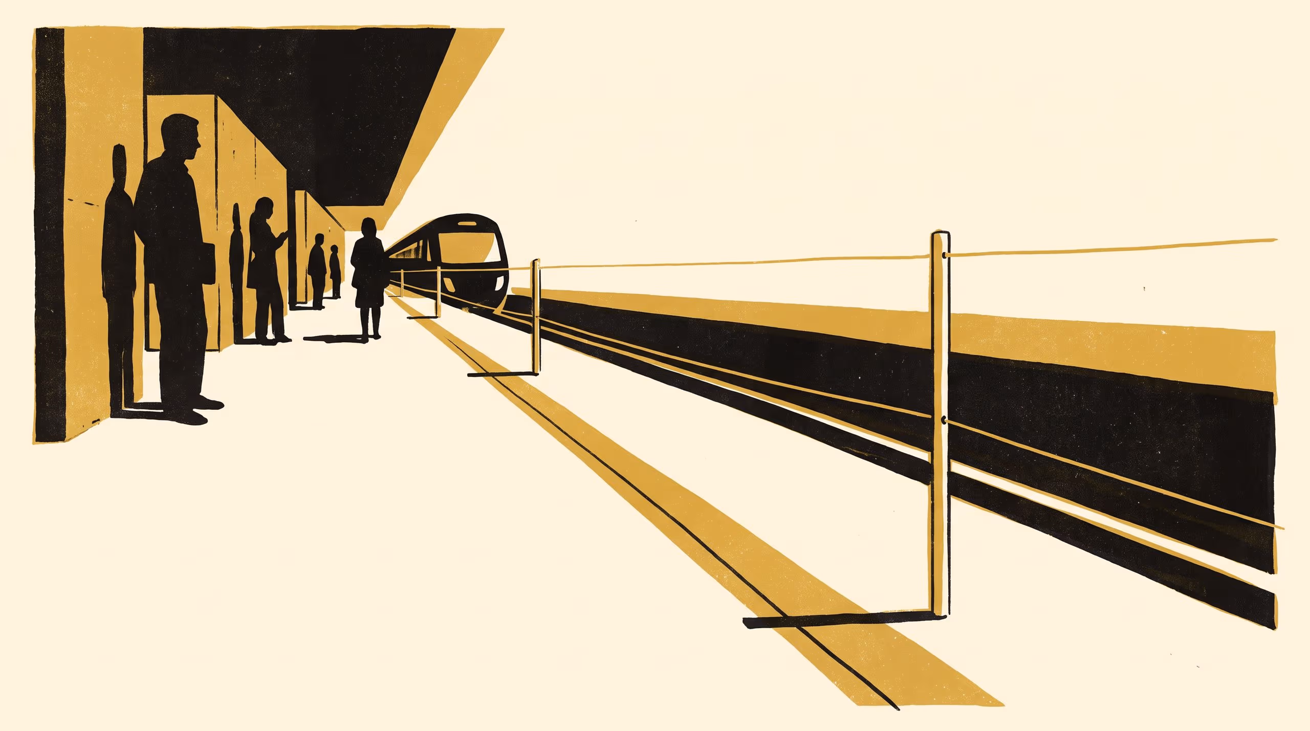 Illustration for Stood Back, Missed It: An Infrared Edge Counter for the Platform Line, and the Transit Allowance That Now Follows Its Count