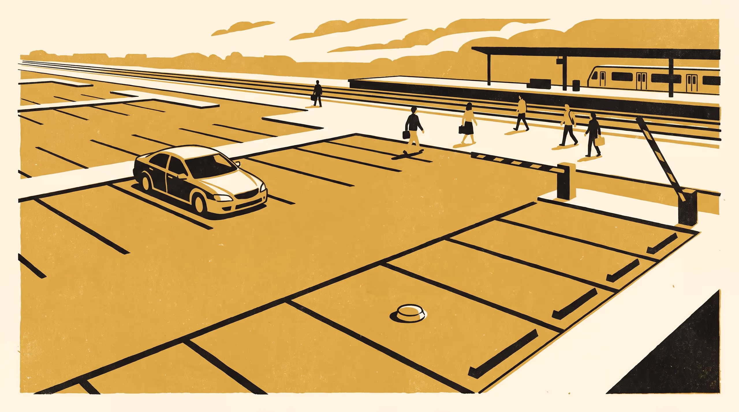 Illustration for Checked In, Not Parked: Validating a Park-and-Ride Reservation App's Bay-Occupancy Signal Against In-Ground Magnetometer Sensors