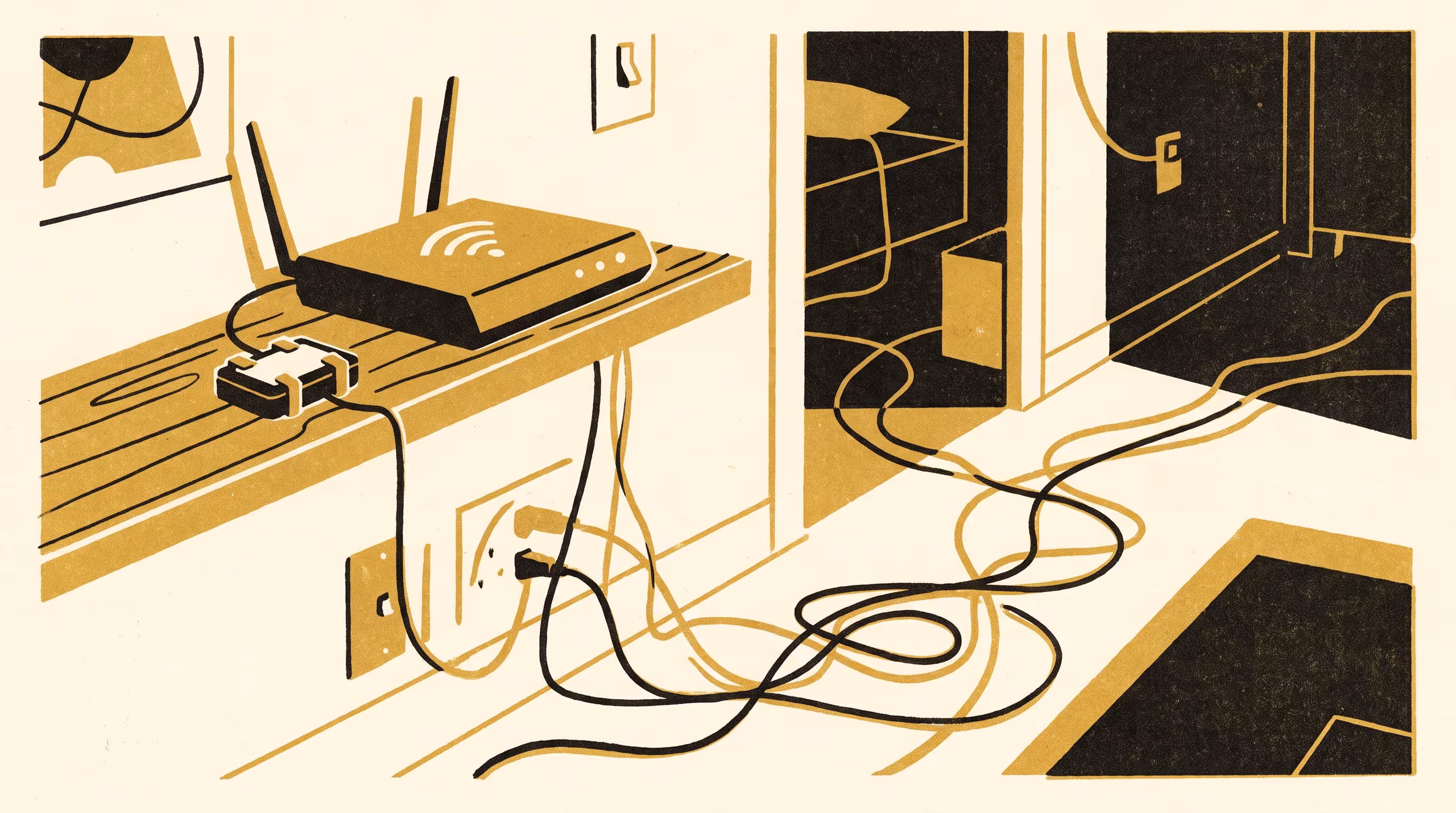 Illustration for Fair Only in the Firmware: Auditing a Consumer Router's "Fair-Share" Mode Against Sixteen Weeks of Device-Level Throughput Logs