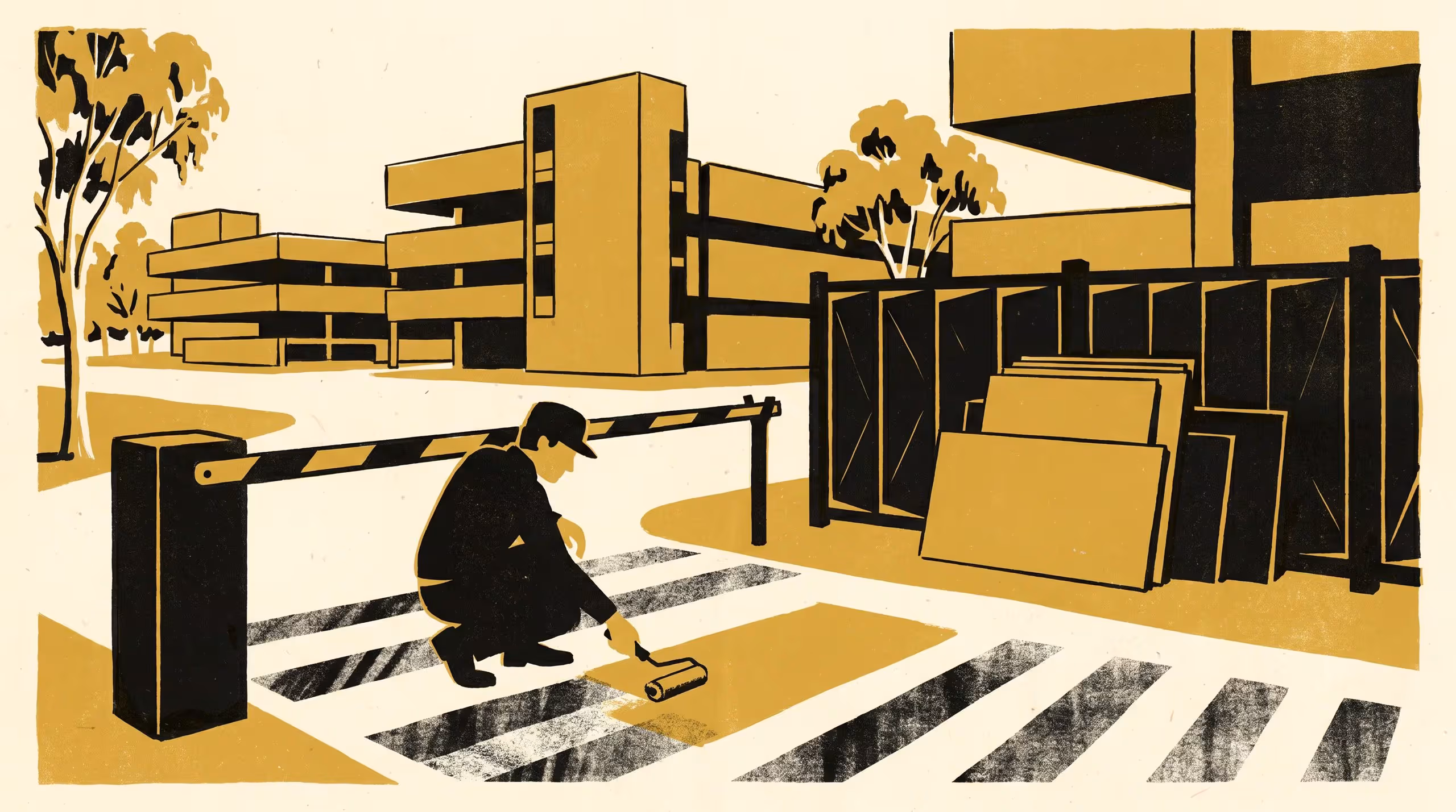 Illustration for Repainted, Not Rerouted: A Field Audit of Visitor Car-Park Occupancy Across Three Semesters of Zone Renaming