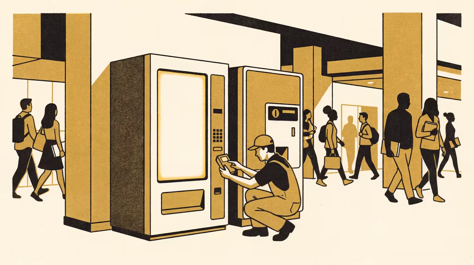 Illustration for Credited on Installation Day: Auditing a Same-Day Vending-Machine Rollout Against Six Months of Transaction-Time and Complaint Data