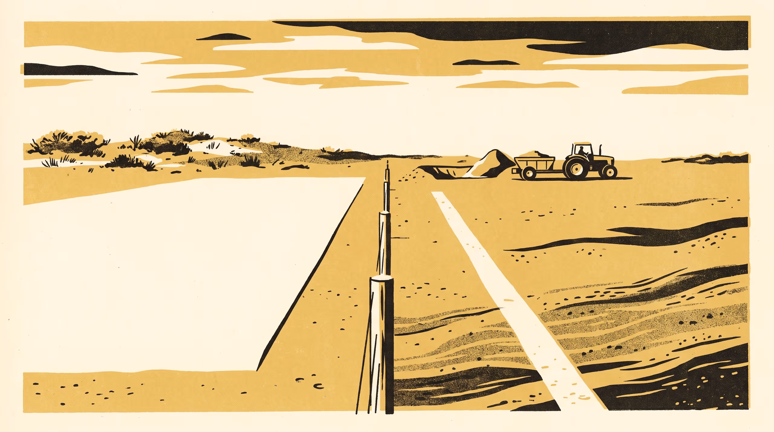 Illustration for Same Sand, Next Fence: Neighbour Effects in the Move from Trial Strip to Whole-Paddock Clay Spreading on Water-Repellent Sands
