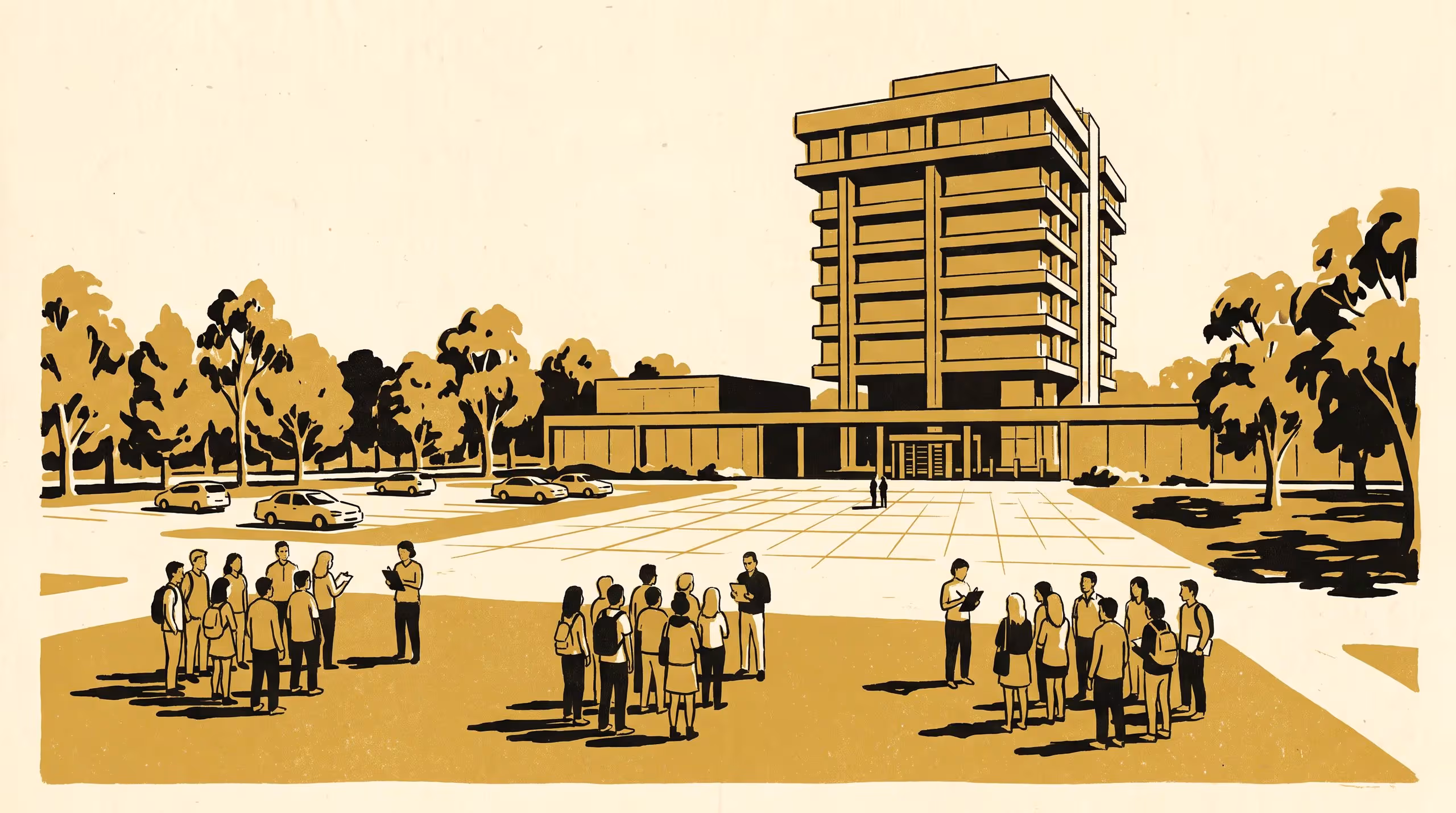 Illustration for Present at the Muster, Missing from the Roster: A Term-Long Audit of a Fire-Drill Assembly Headcount Against a Building's Own Swipe-Card Entry Log, and the Floor-Warden Roster It Still Sizes
