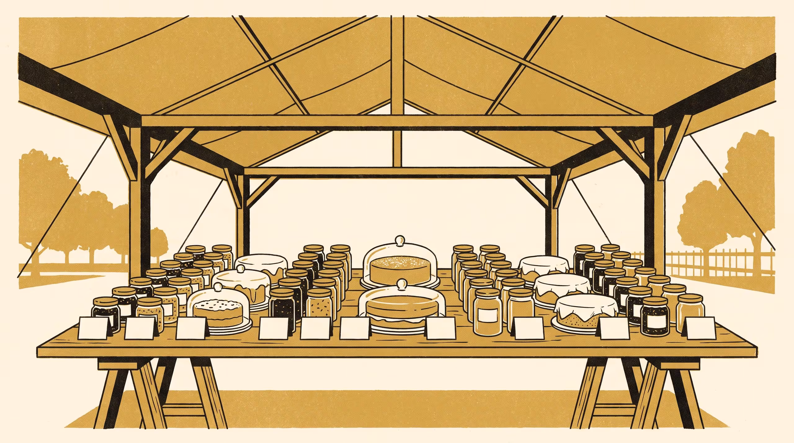 Illustration for Well Presented, Slightly Overset: A Pre-Registered Cluster-Randomised Trial of Written Judge Feedback and Exhibitor Re-Entry at Nine Agricultural Shows