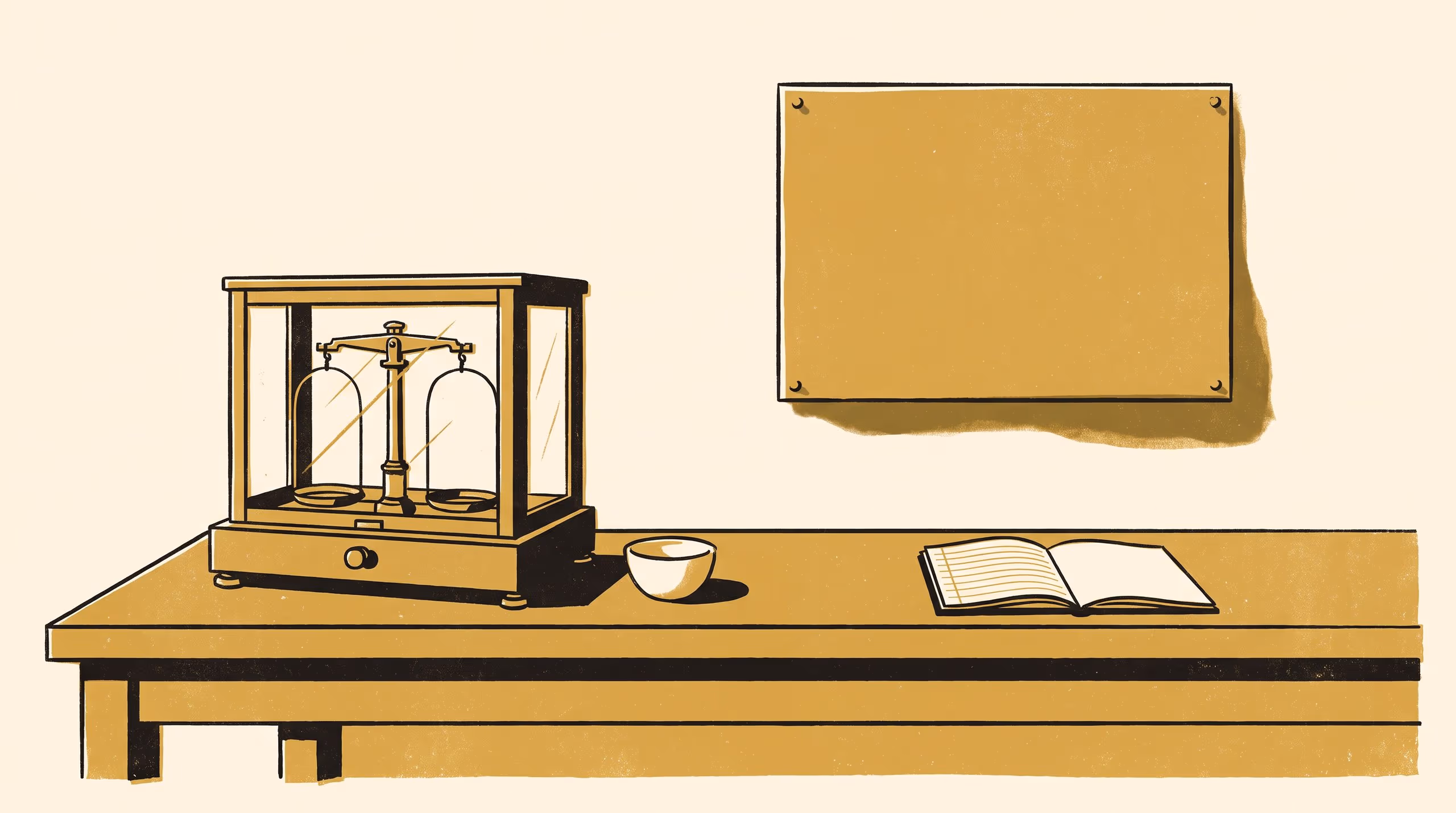 Illustration for The Card on the Wall: Dating a Student's Analytical Notebook from the Atomic Weights in Its Arithmetic