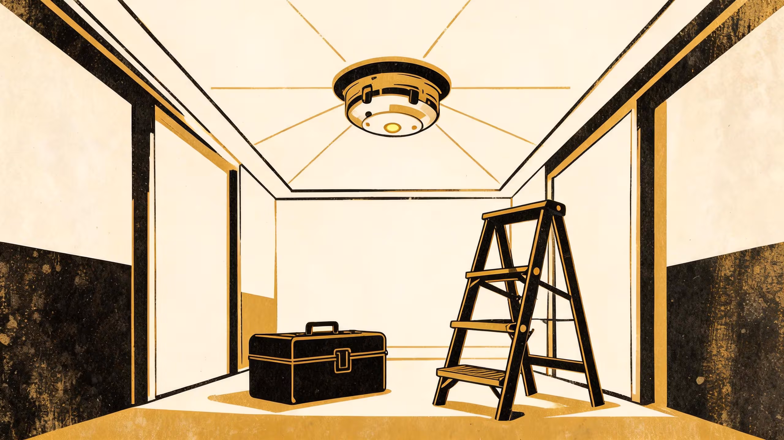 Illustration for Acknowledged Fast, Fixed Slow: Deploying Self-Testing Smoke Alarms Across a Rental Portfolio, and the Fault a Managing Agent Dismisses Quickest but Dispatches Last
