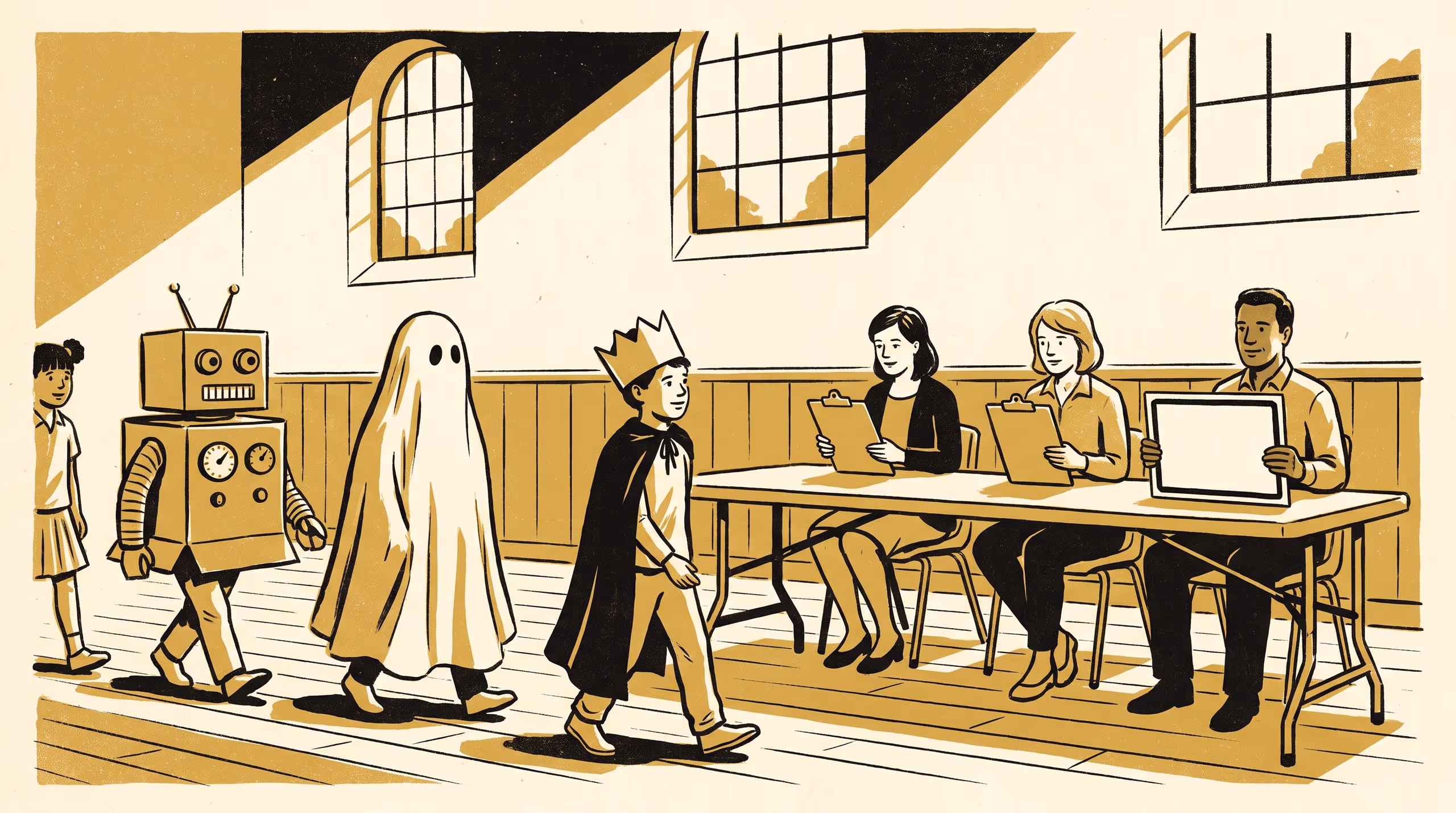 Illustration for Agreement Rises, the Winner Doesn't: Developing and Validating a Fairness-Calibrated Effort-Scoring Rubric for Primary-School Book Week Costume Parades