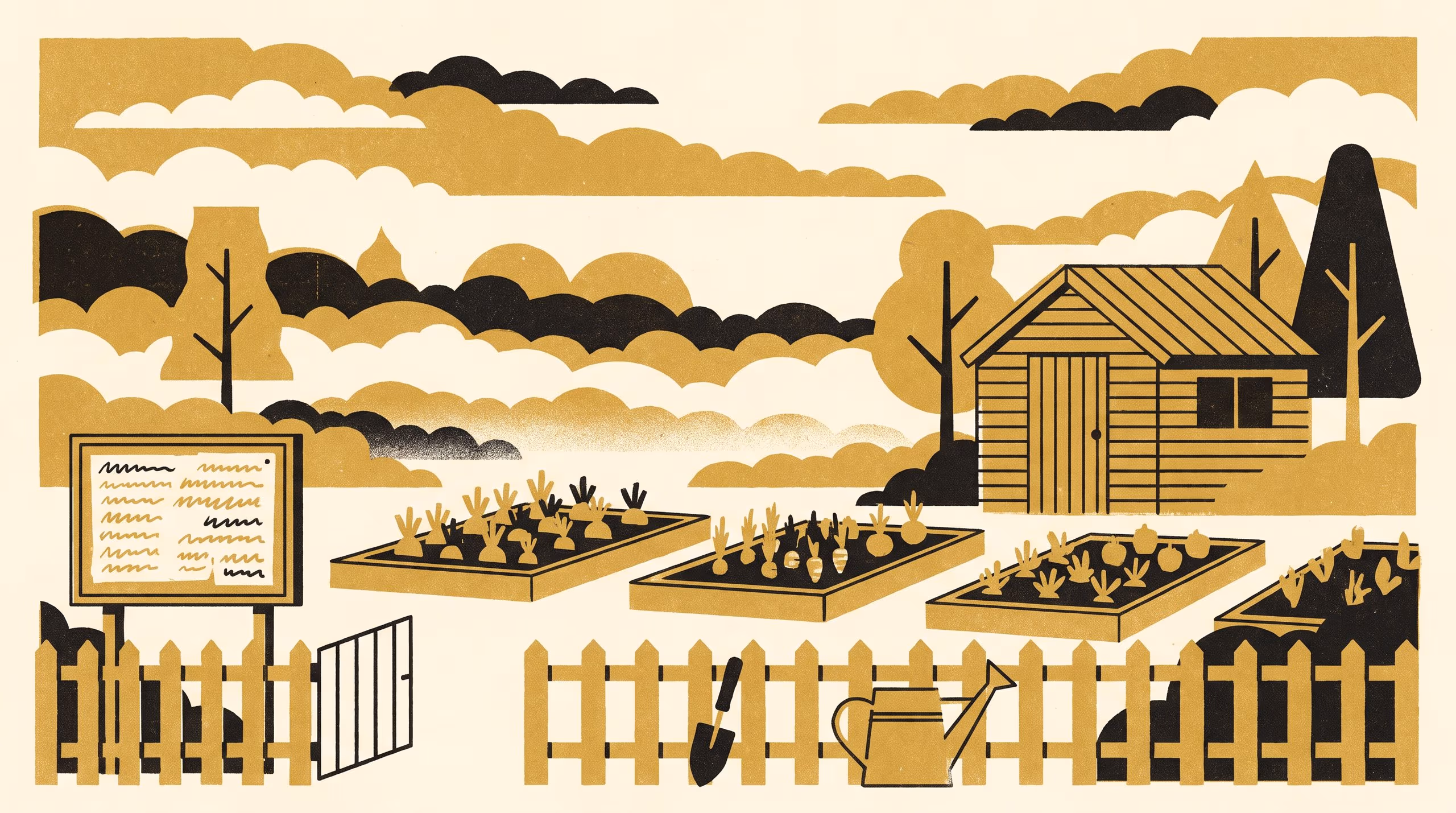 Illustration for Towards a Maturity Model for Allotment Waiting Lists: Five Named Levels From a Noticeboard Sign-Up Sheet to a Continuously Verified Register