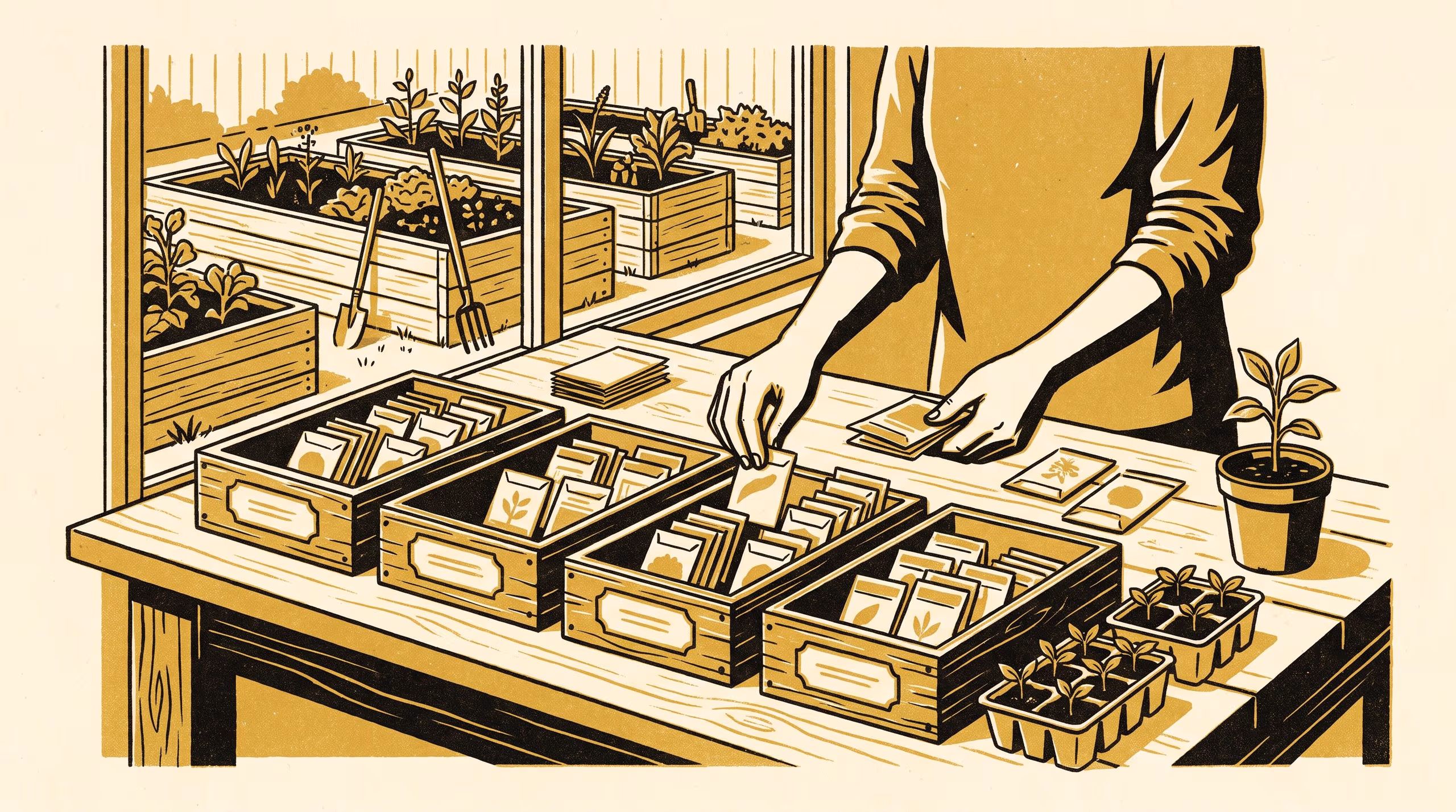 Illustration for "If In Doubt, Don't Swap It Back": A Five-Kind Donor-Reliability Taxonomy for Community Seed Libraries