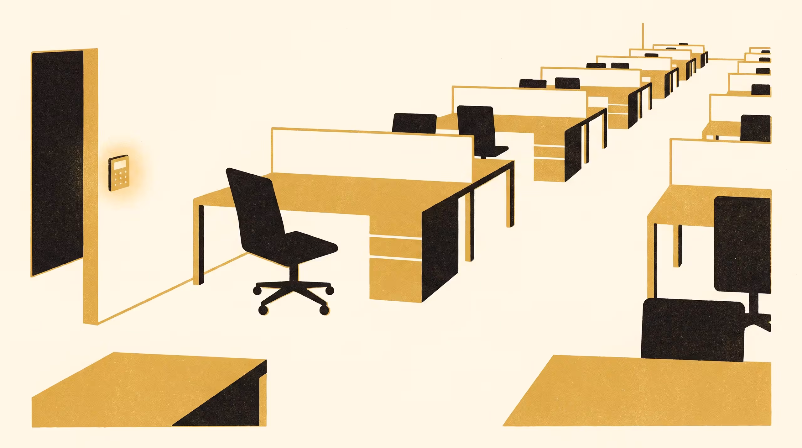 Illustration for Ahead of the Sweep, Not Ahead of the Mess: Forecasting Hot-Desk Tidiness-Sweep Failures from Swipe-In Time Regularity Rather Than Logged Hours