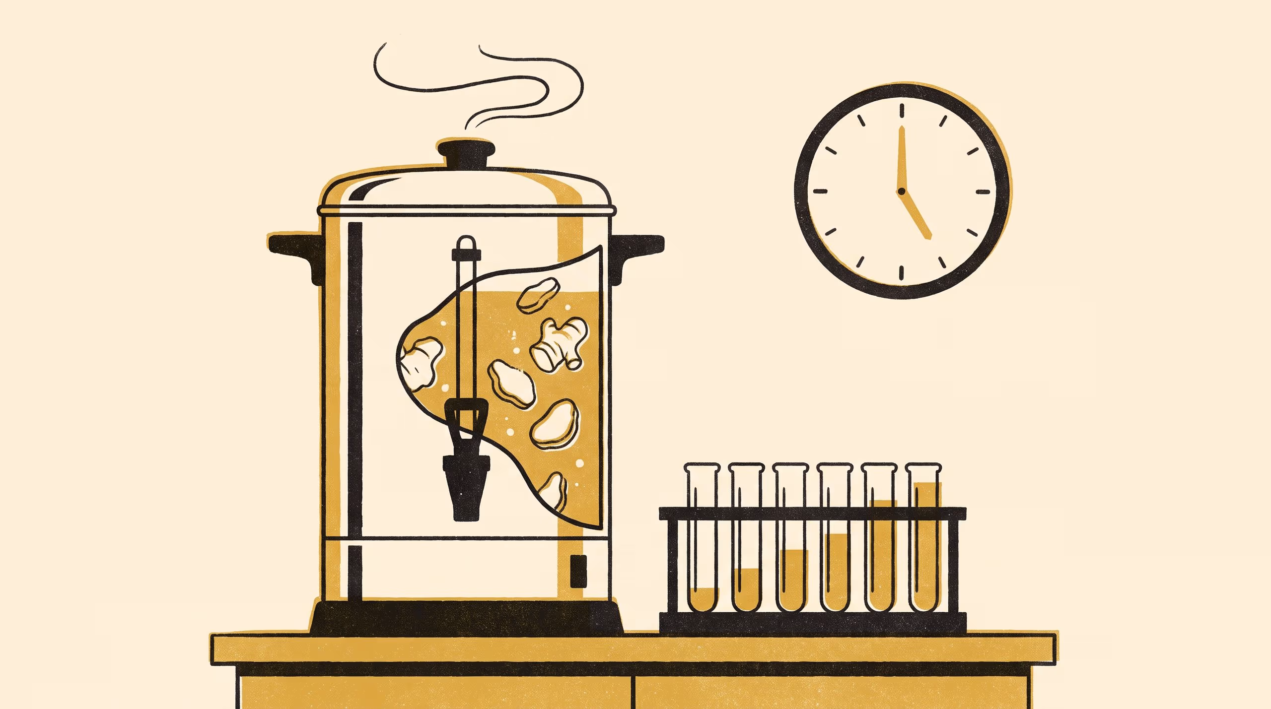 Illustration for Kept Warm: 6-Gingerol and 6-Shogaol in a Ginger Infusion Held Hot Through the Working Day