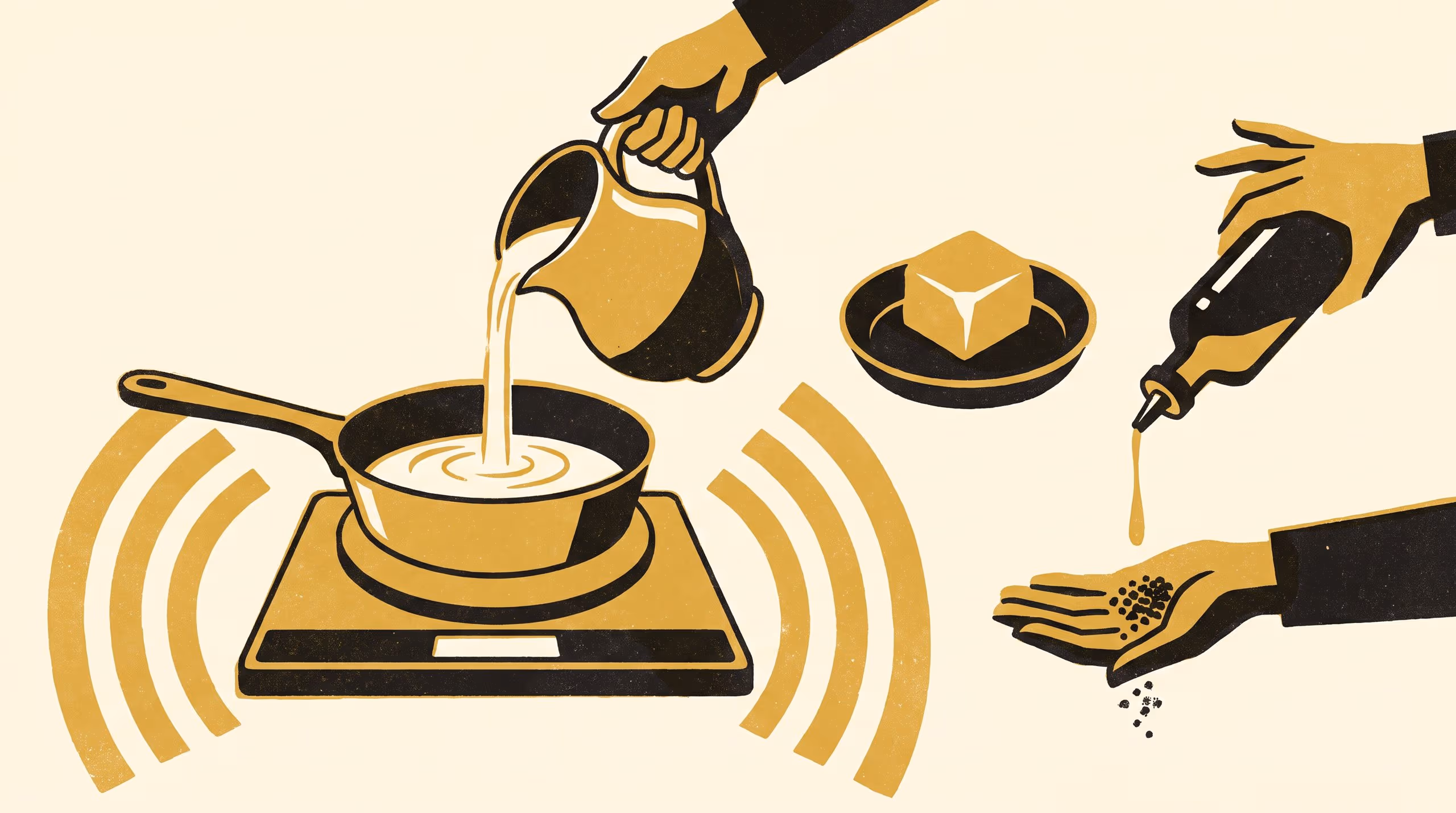 Illustration for Calibrating the Knob of Butter: A Multi-Kitchen Elicitation Study of the Quantitative Content of Domestic Recipe Language