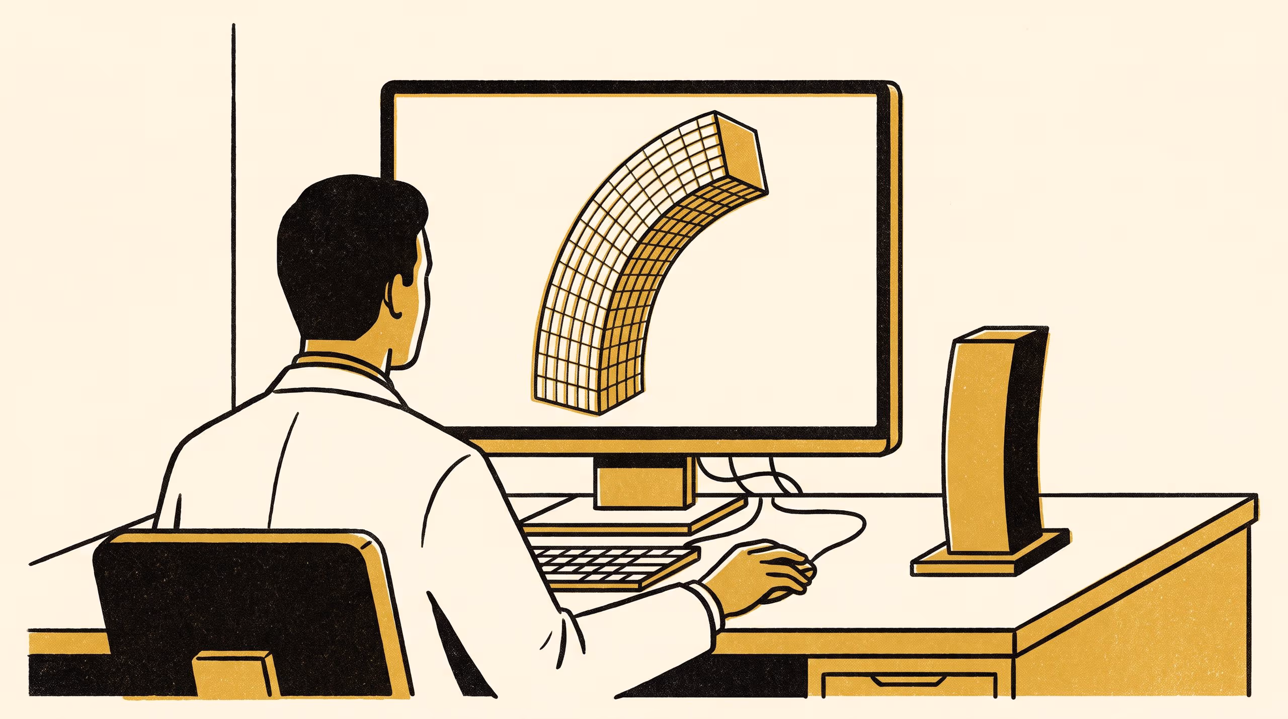 Illustration for Turn It Up Until It Moves: How Structural Engineers Set the Deformation Scale Factor When Reviewing Tall-Building Seismic Analyses