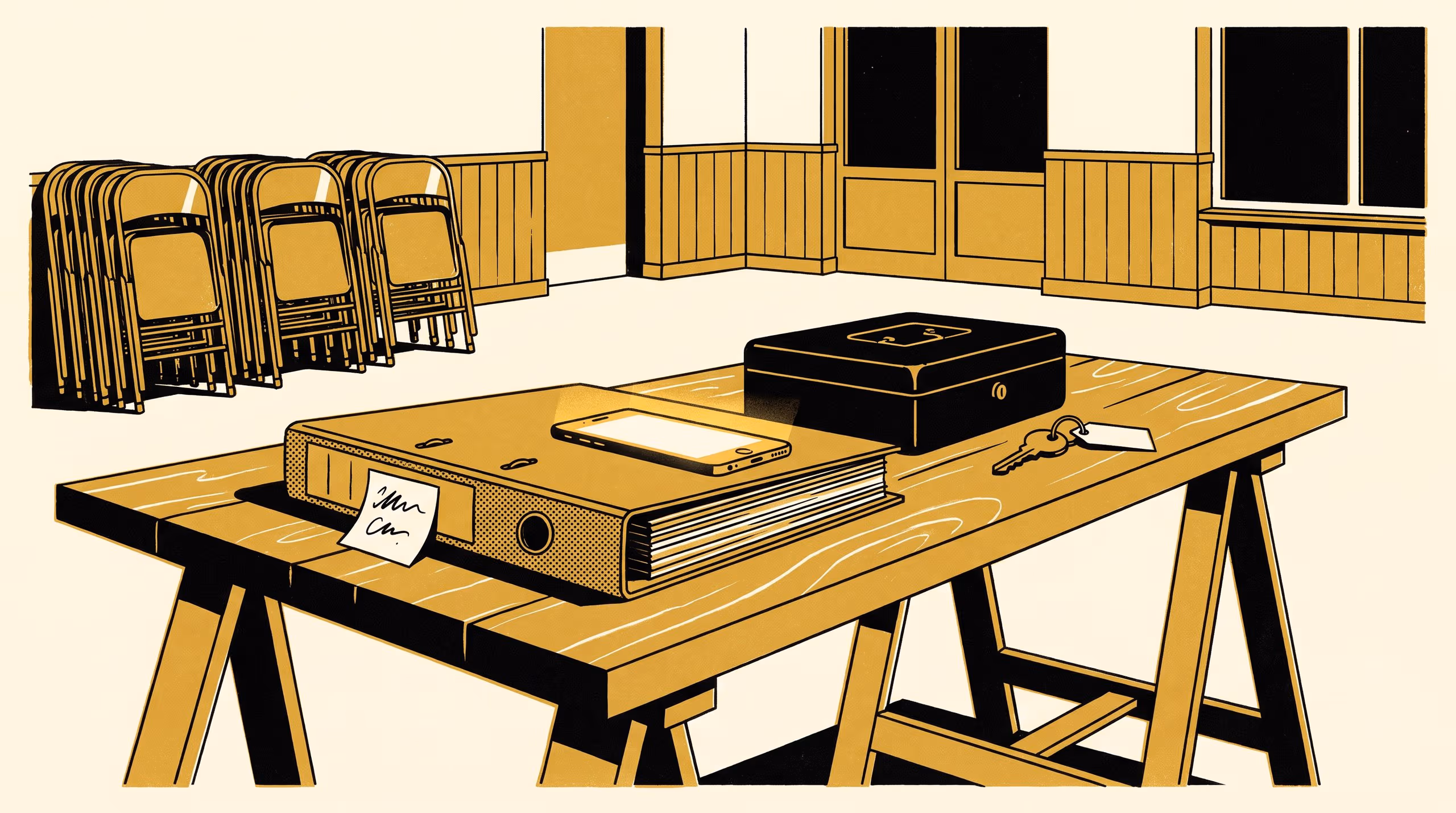 Illustration for Still on the Phone List: Predecessor Consultation and Early Exit in Volunteer Officer Succession