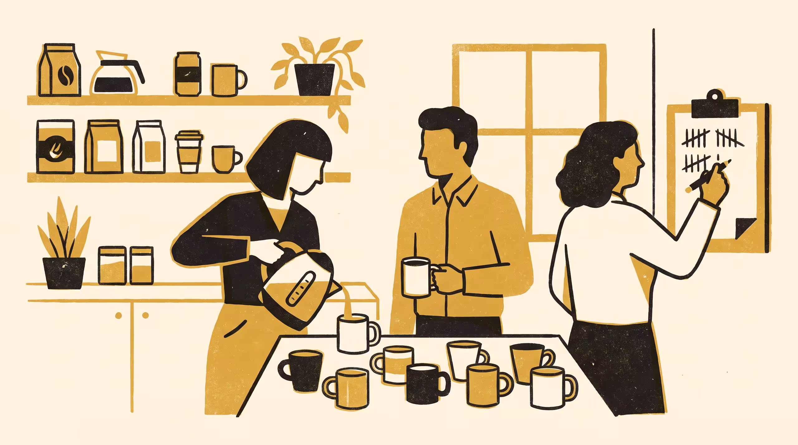 Illustration for The Round Still Gets Argued: Interviewing Office Coffee-Run Participants Before and After Their Tab Goes Fully Visible