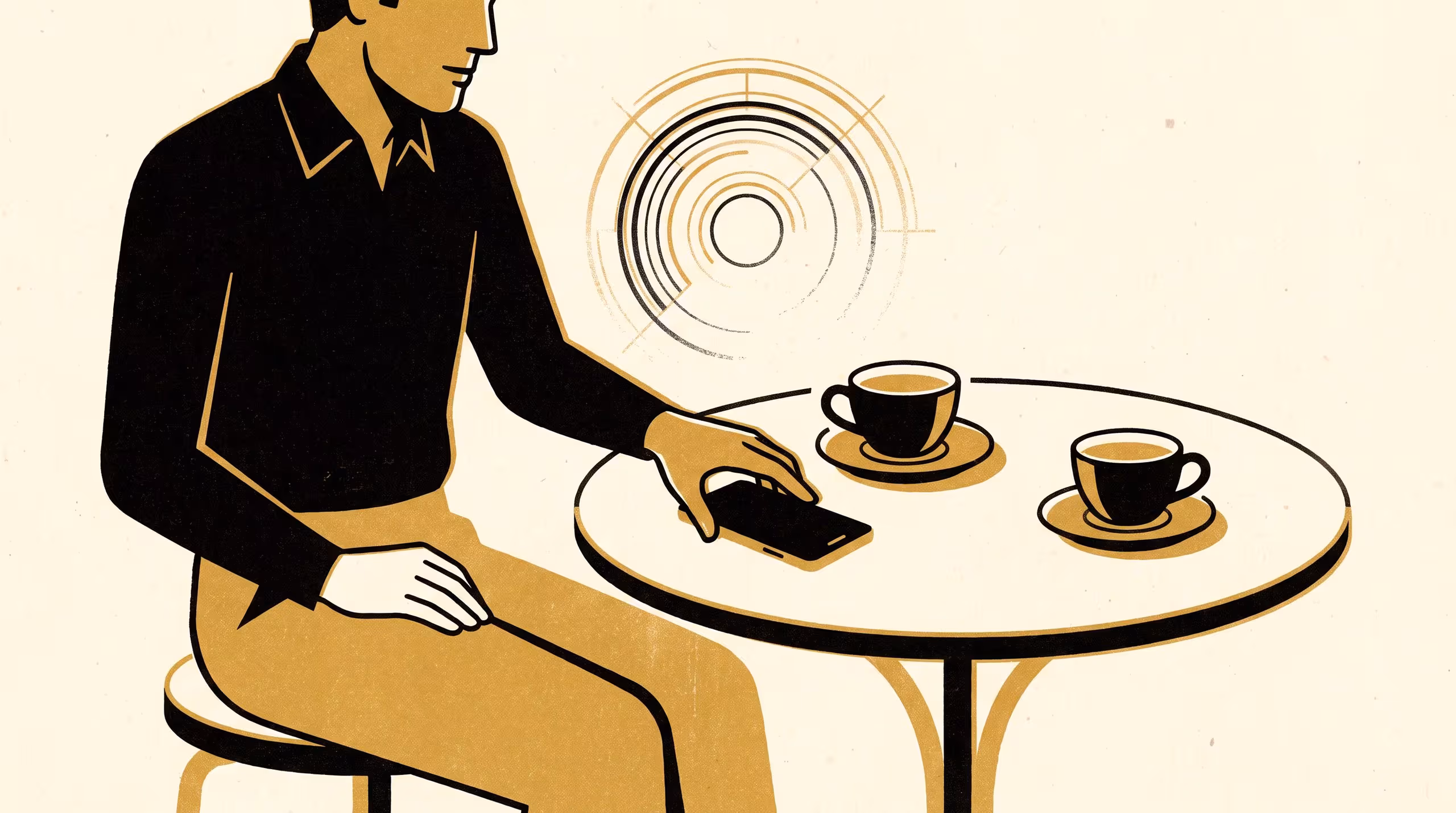 Illustration for Going by the Chat Instead: An Interview Study of When Daters Stop Trusting a Compatibility Percentage