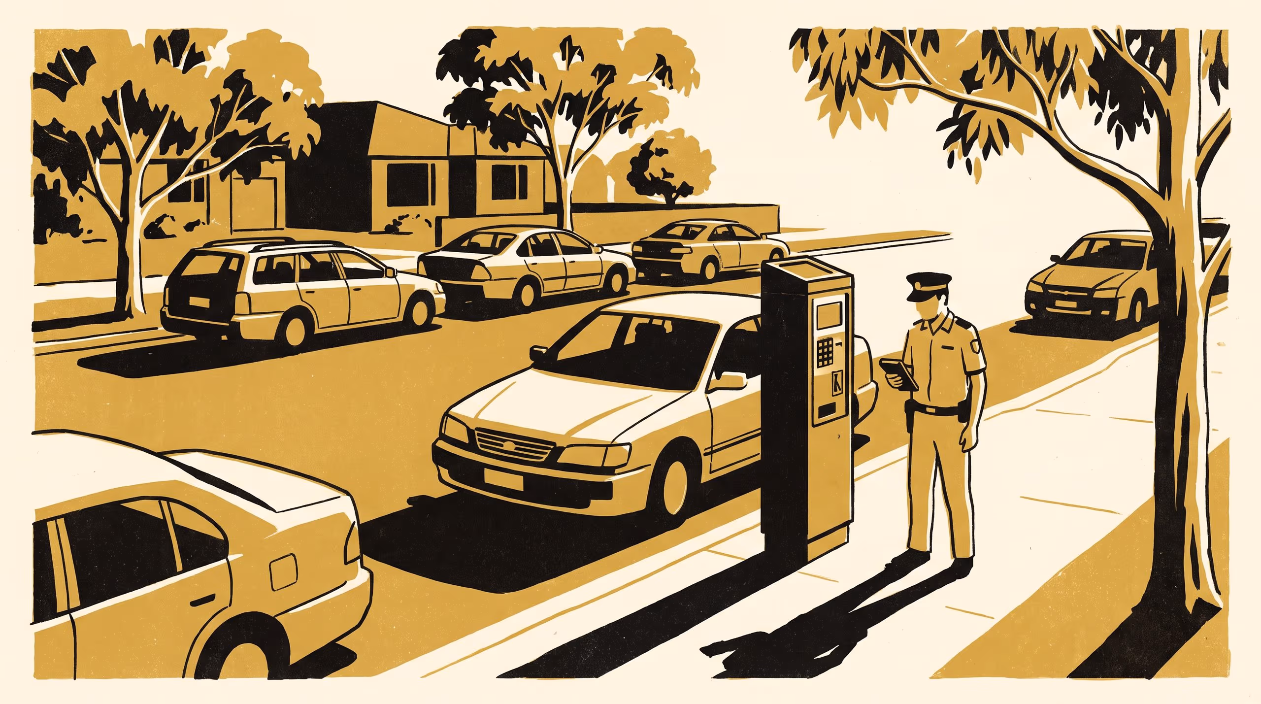 Illustration for The Waiver Decided First: Interviewing Parking Enforcement Officers on Discretion Under an Automatic Annual Fine Exemption