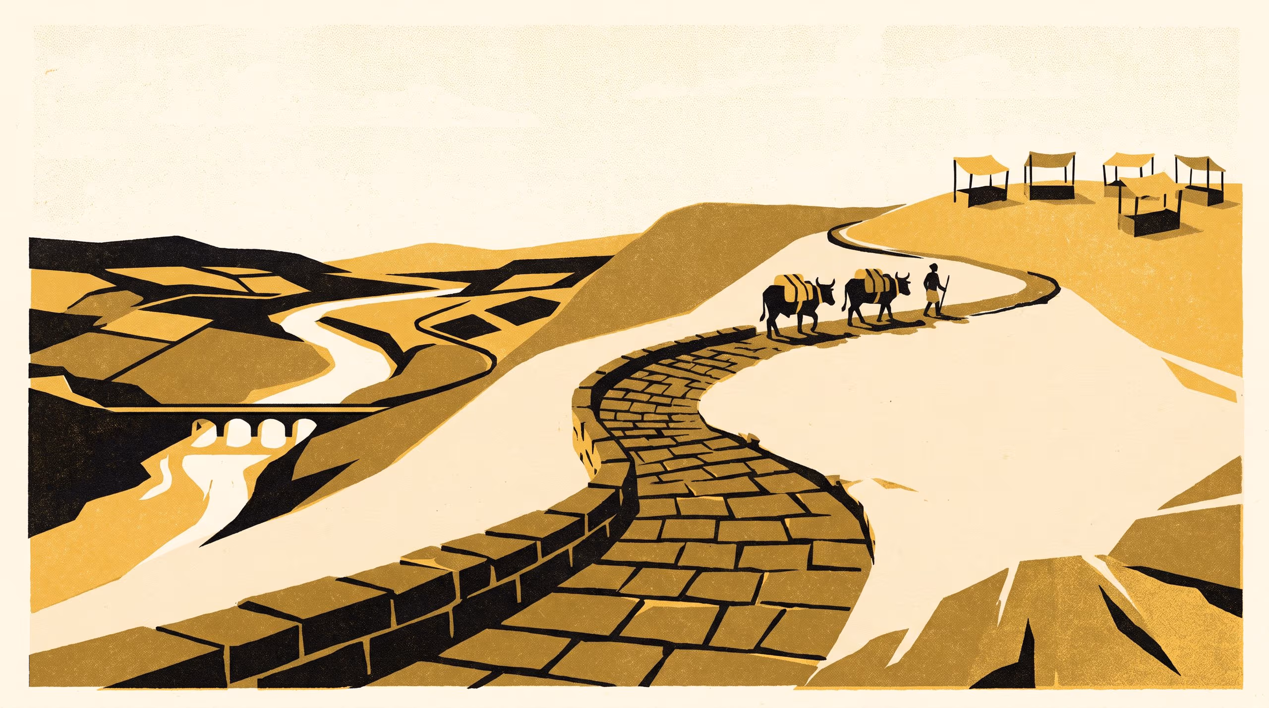 Illustration for The Calendar Remembers the Path: Inverse Optimisation of a Periodic Market Schedule in an Upland Block