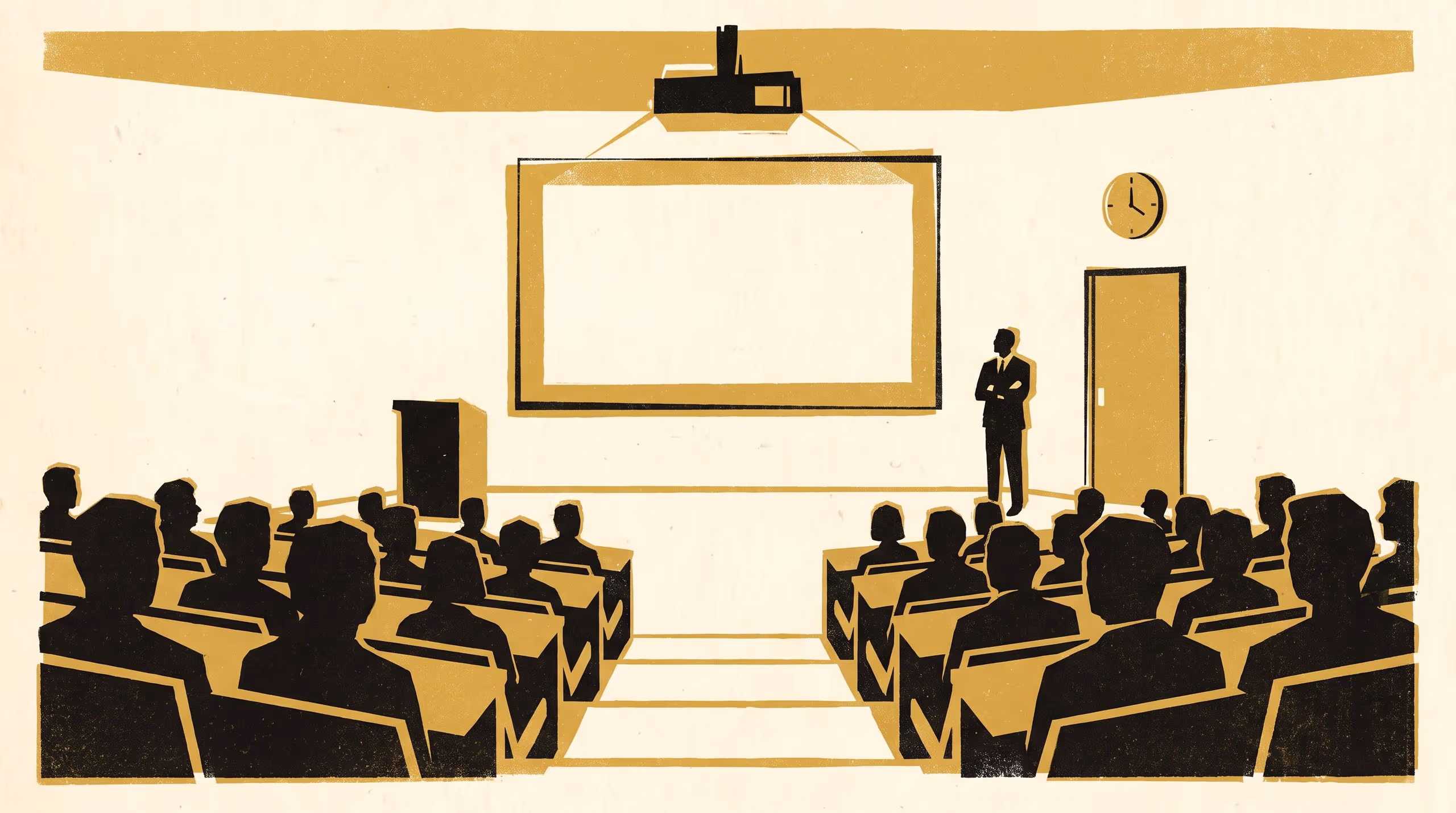 Illustration for Towards a Justification for the Ninety-Second Wait: Time to a Stable First Slide Across 420 Lecture Starts in Fourteen Theatres