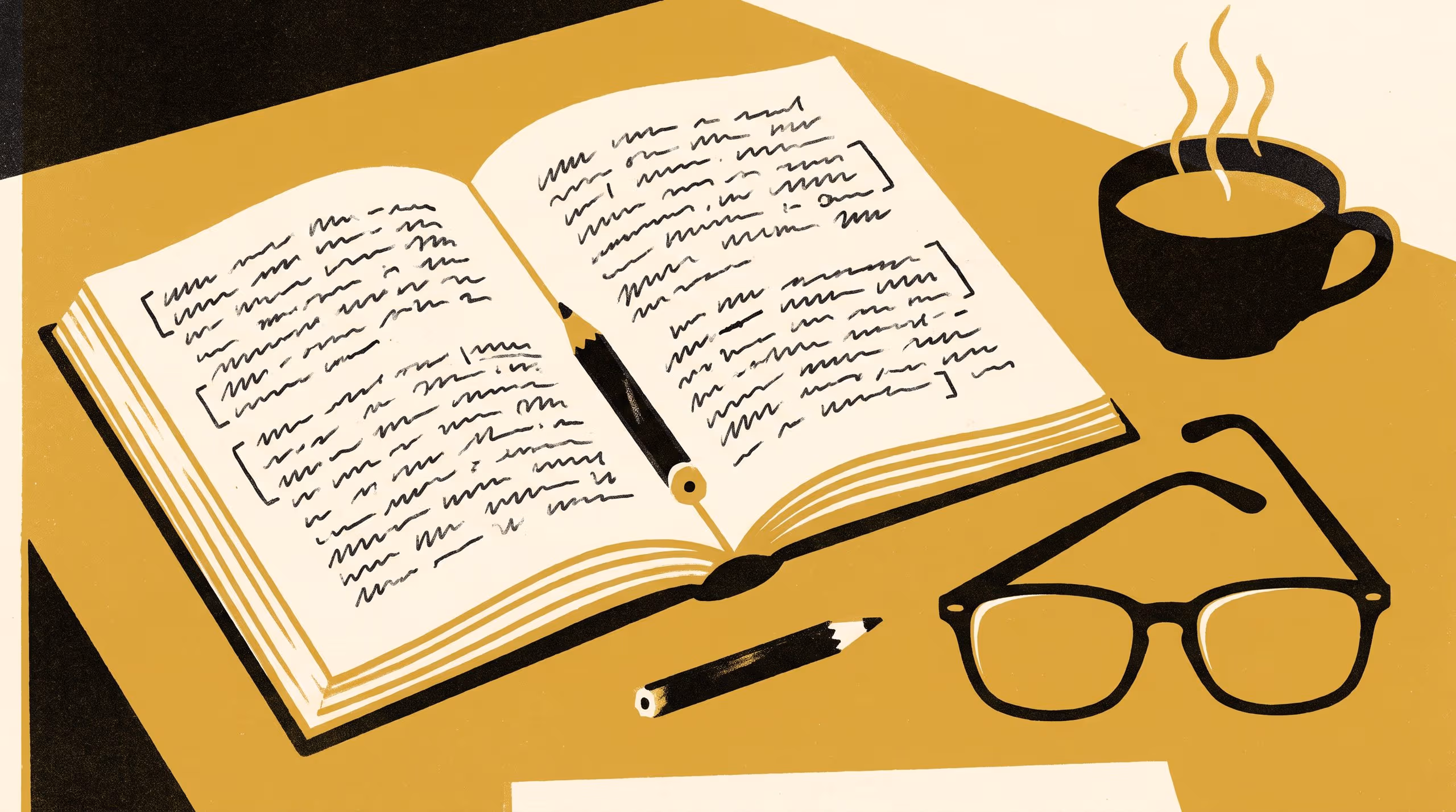 Illustration for The Heart's Impatience, in Pencil: A Reader's Schopenhauer in the Margins of a Second-Hand Copy of Stefan Zweig's Beware of Pity