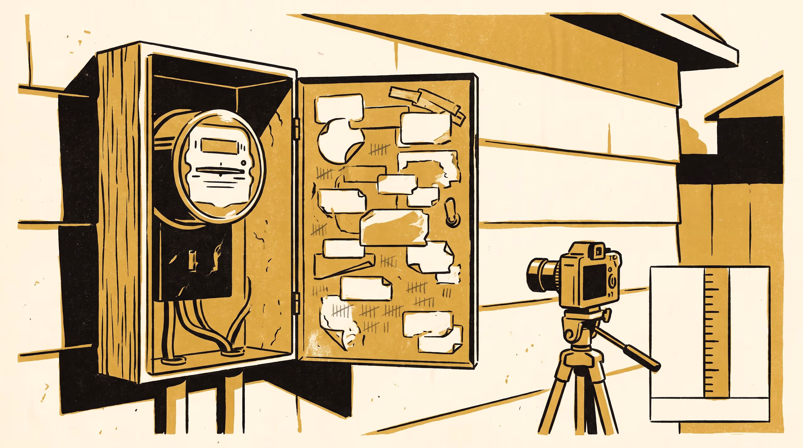 Illustration for Service Marks in Domestic Meter Boxes: A Six-Facet Taxonomy Derived From 9,318 Marks at 1,247 Addresses, and the Recording Standard Adopted From It