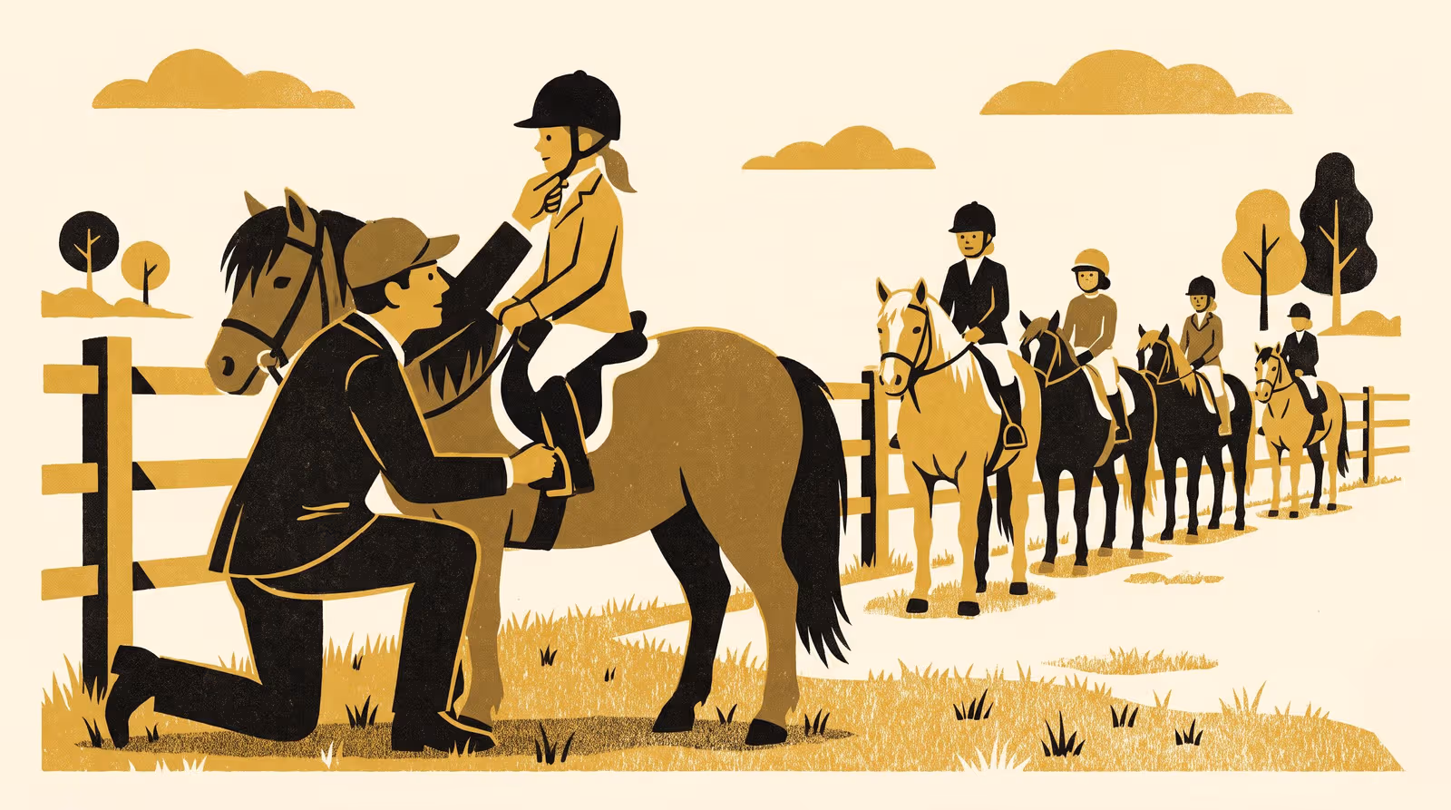Illustration for Eleven Seconds at the Gate: Queue Length, Check Duration, and Defect Detection Across 1,147 Gear Checks at 18 Pony Club Rallies