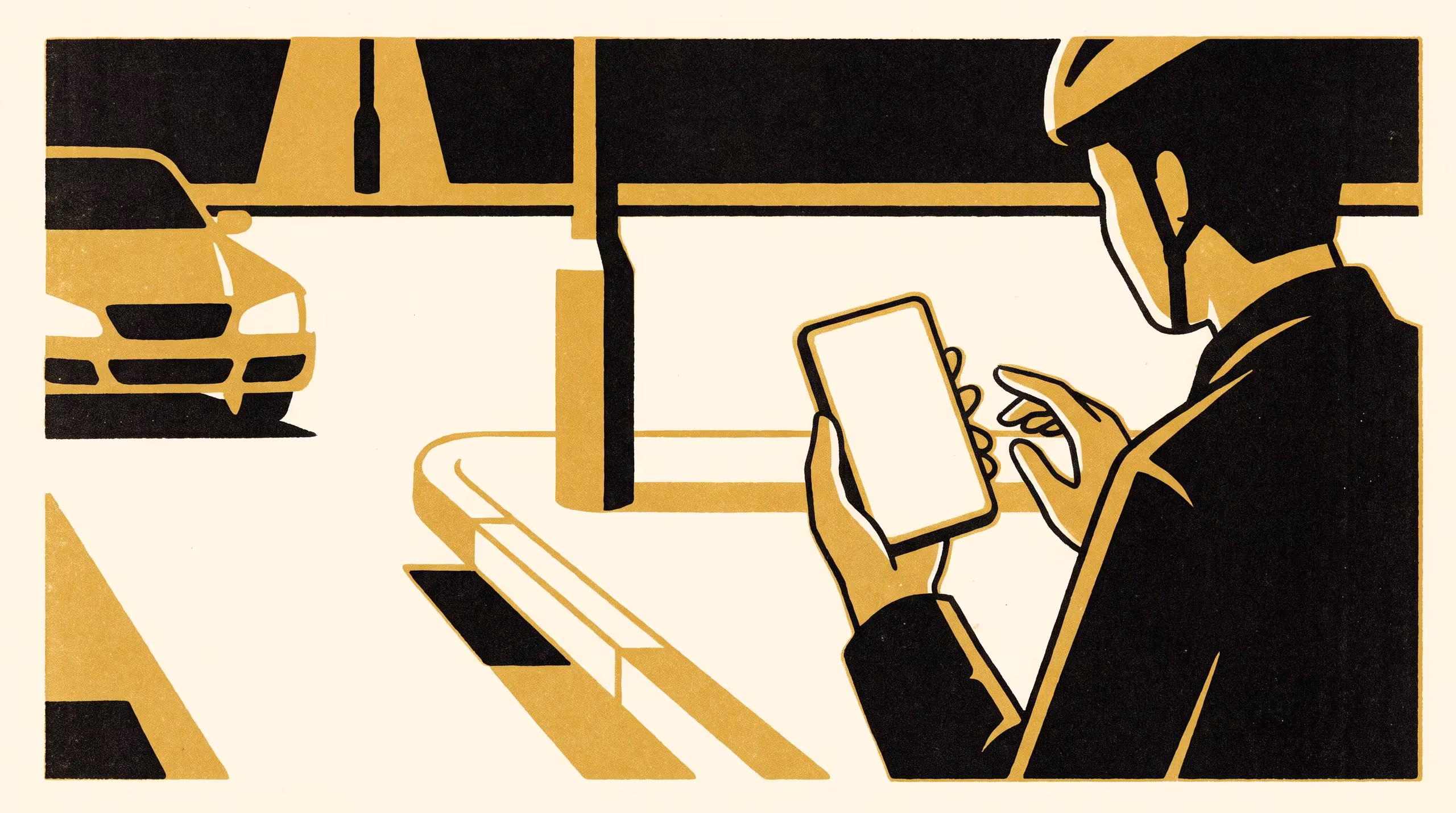 Illustration for Screenshotted, Just in Case: An Interview Study of How Rideshare Riders Renegotiate Trust in the App's Upfront Fare Estimate After It Once Ran High
