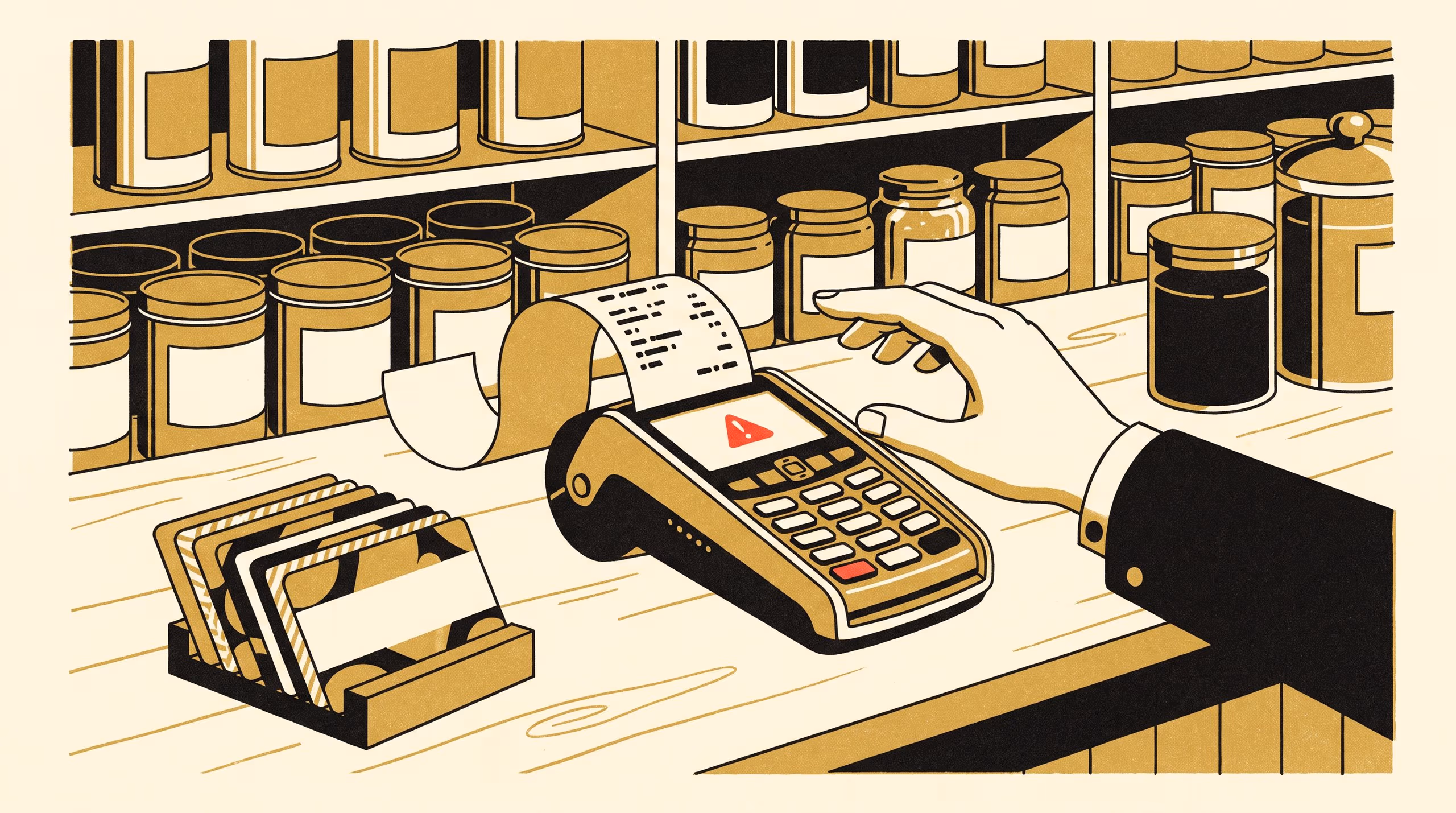 Illustration for 'We Just Ask Them to Try Again': A Maturity Model for Point-of-Sale Decline Recovery