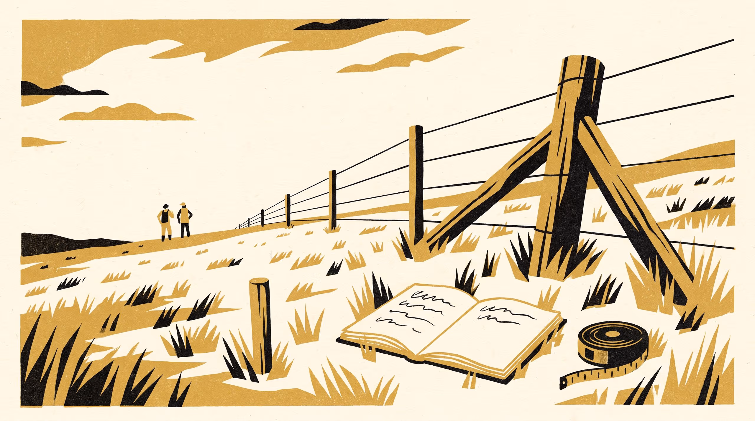 Illustration for Standing Where the First Surveyor Stood: Relocation Error and Apparent Change in a Resurveyed Soil Monitoring Network