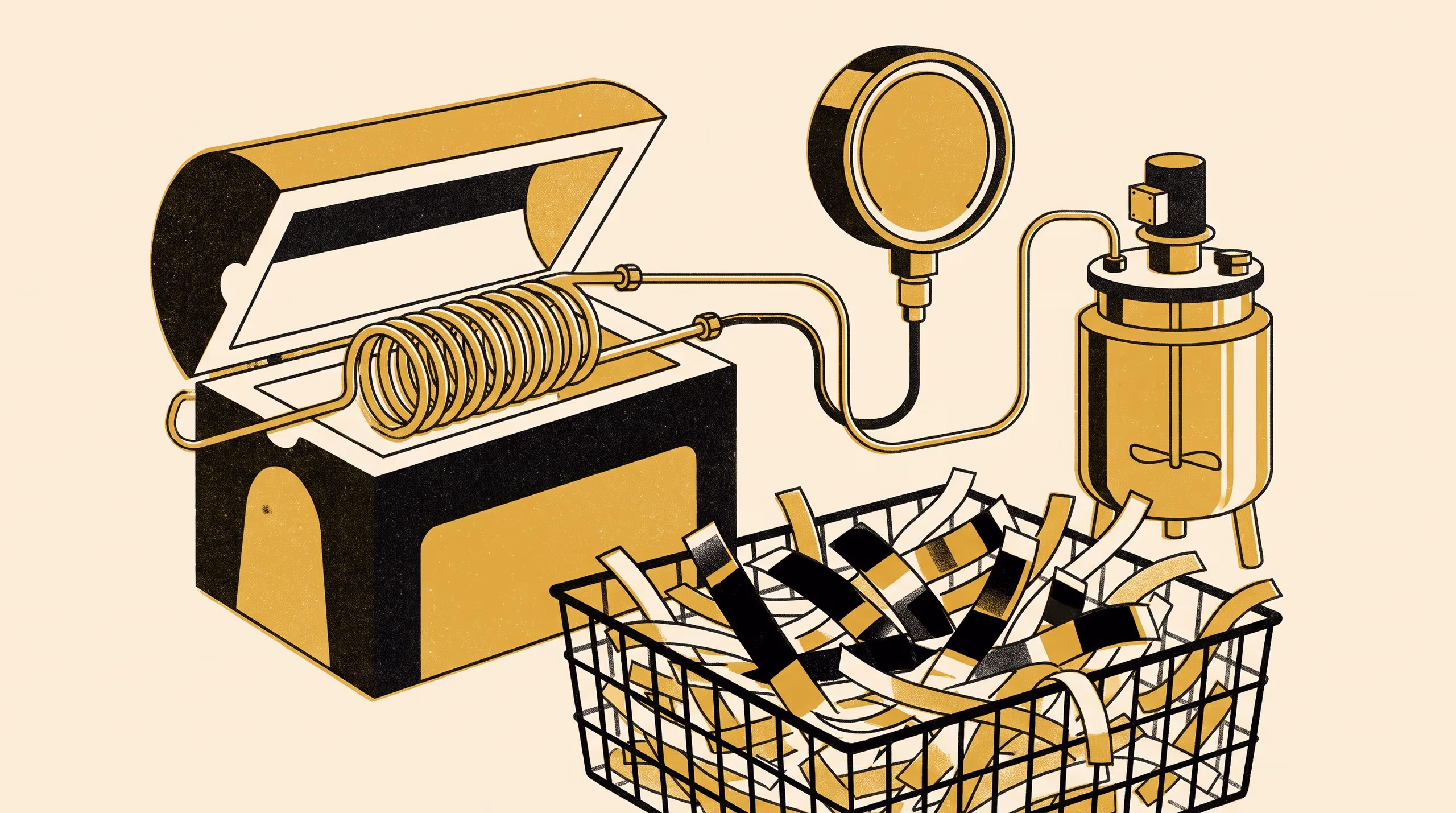 Illustration for Gloss in the Feed: Coated-Paper Fraction, Ash and Reactor Plugging in the Supercritical Water Gasification of Shredded Institutional Records