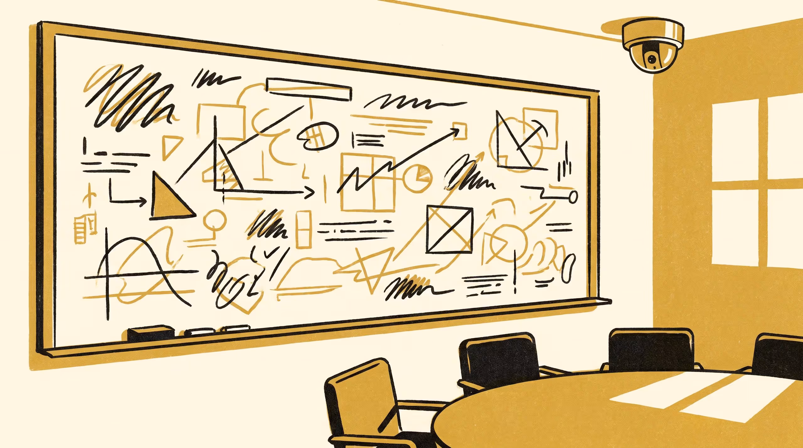 Illustration for Marked for the Camera: A Staff Survey on Deliberate Whiteboard Use Under a Meeting-Room Engagement Photo-Audit