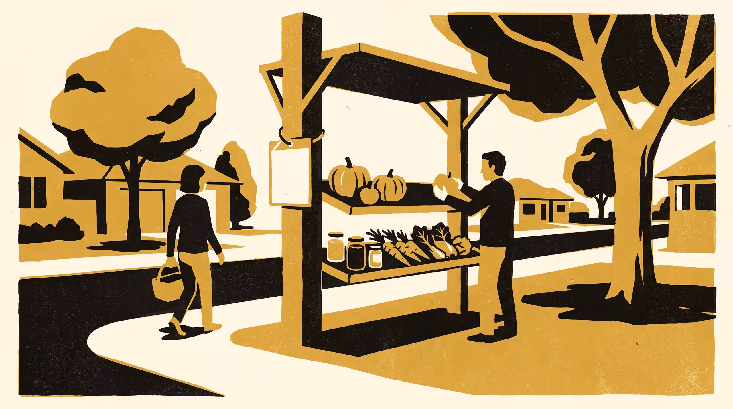 Illustration for The Gap That Didn't Travel: A Survey Test of Self/Other Compliance Asymmetry at an Informal Produce-Swap Table