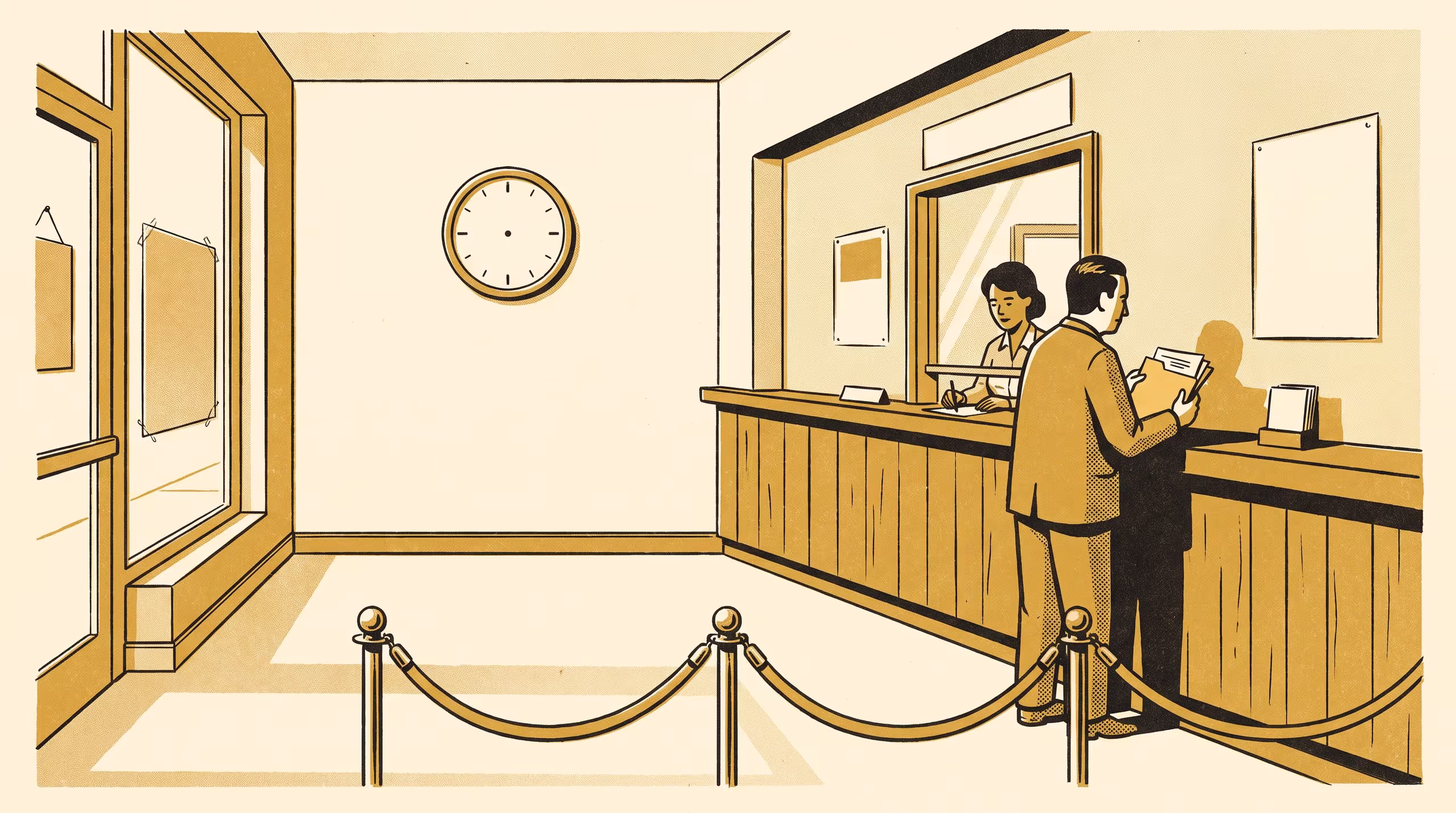 Illustration for Put Something Through: A Semi-Structured Interview Study of Counter Work at 22 Branches Under Viability Review