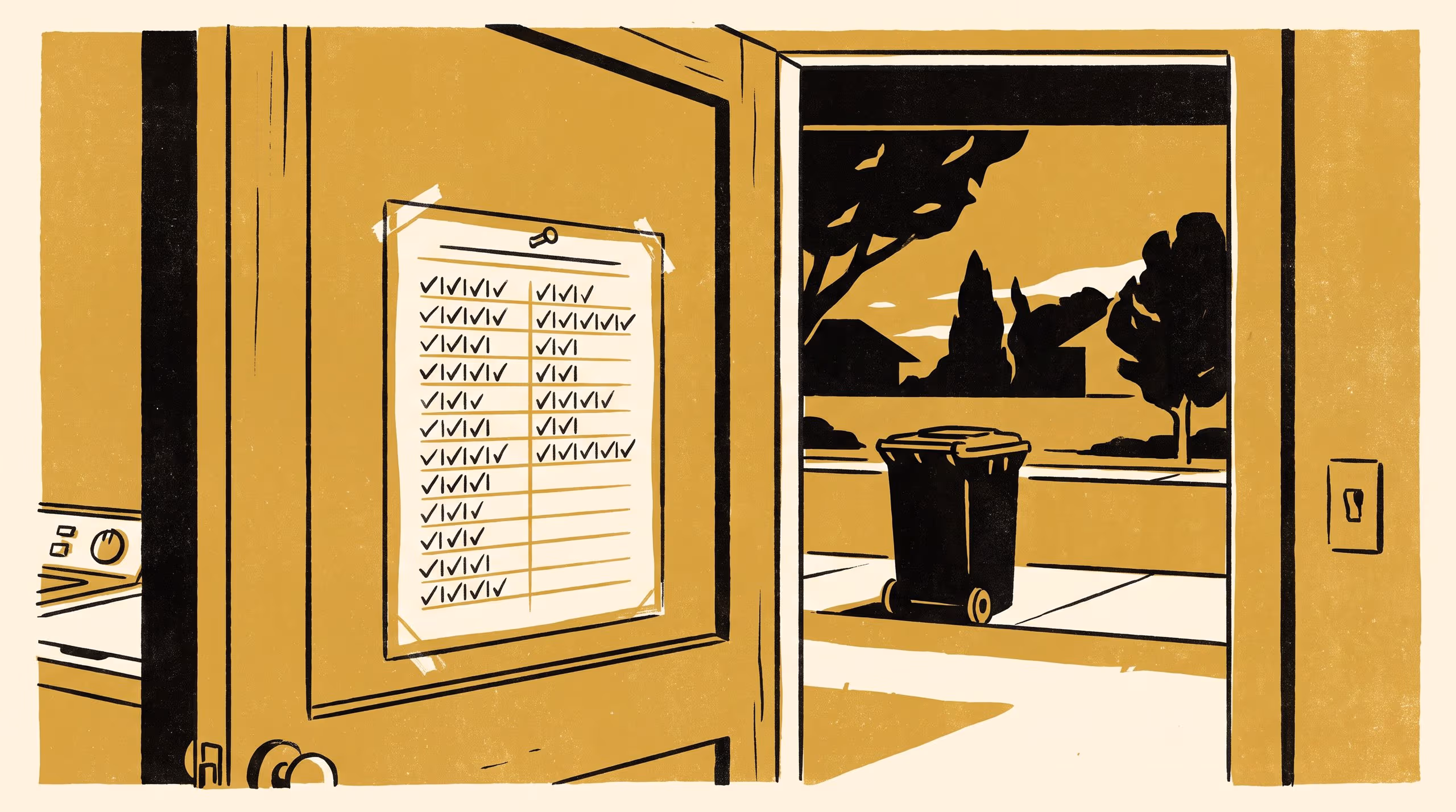 Illustration for Ticked, Not Taken: A Single-Household Case Study of a Bin-Night Streak Chart That Began Protecting Its Own Record