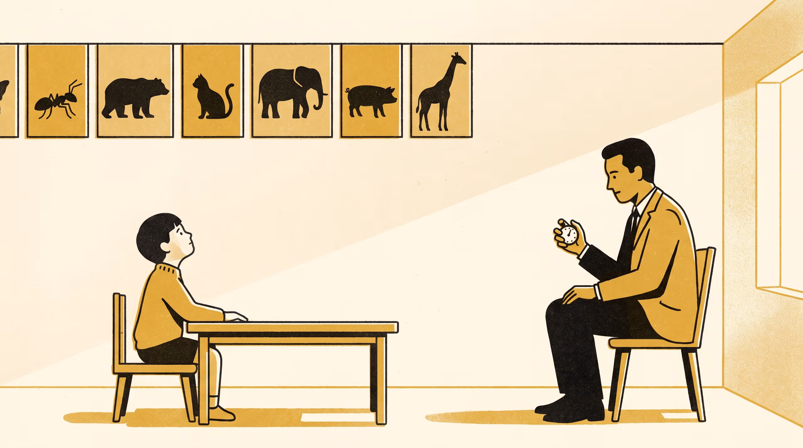 Illustration for Starting at Ant: A Classroom Alphabet Frieze and the Development of Externally Cued Retrieval in Semantic Fluency