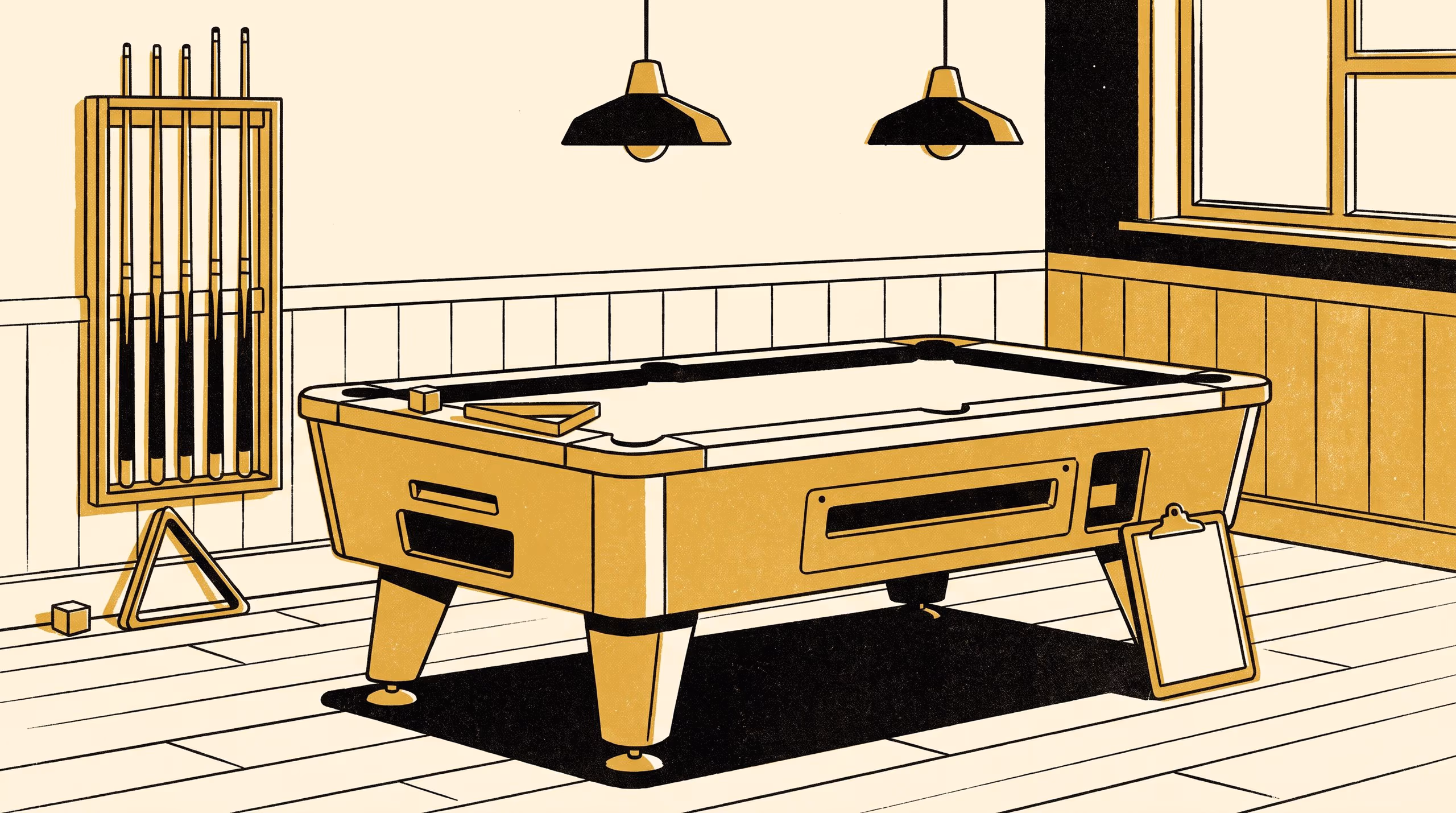 Illustration for Fault-Tree Decomposition and Per-Mode Weibull Hazards for a Coin-Operated Pool Table: Eighteen Months of Instrumented Play Across 62 Tables in a Regional Hotel Group