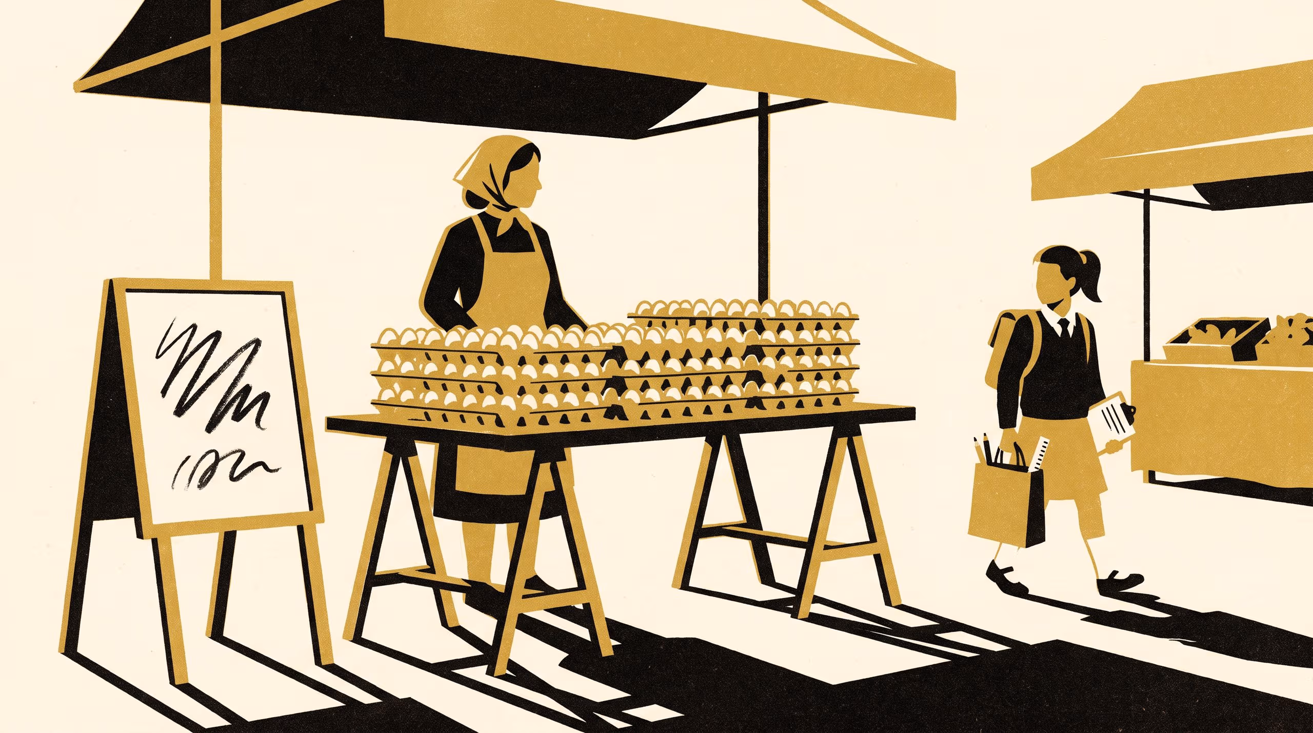 Illustration for Who Pays for the Candidate's Breakfast?: Examination Timing and the Incidence of a Demand Shock at a Rural Periodic Market