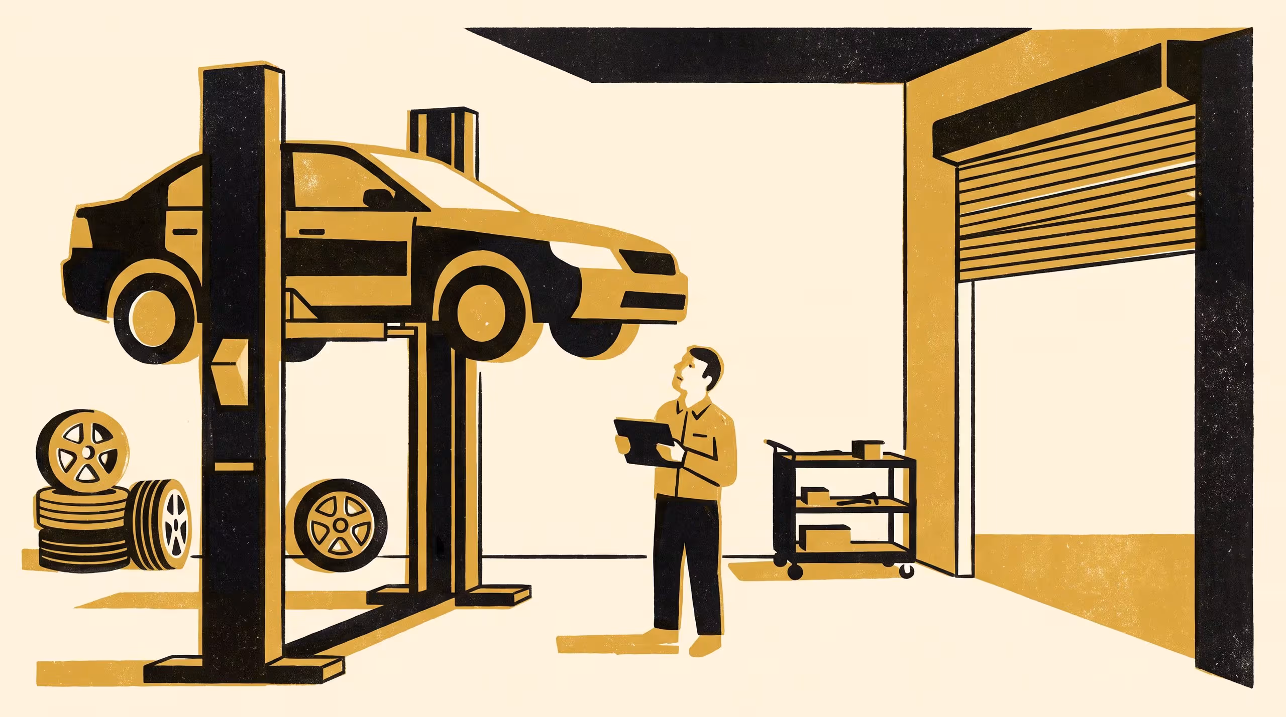 Illustration for Complete by Construction: Eleven Months of a Tablet Inspection Instrument at 19 Vehicle Workshops, and the Item States Entered Five at a Time in Under Two Seconds