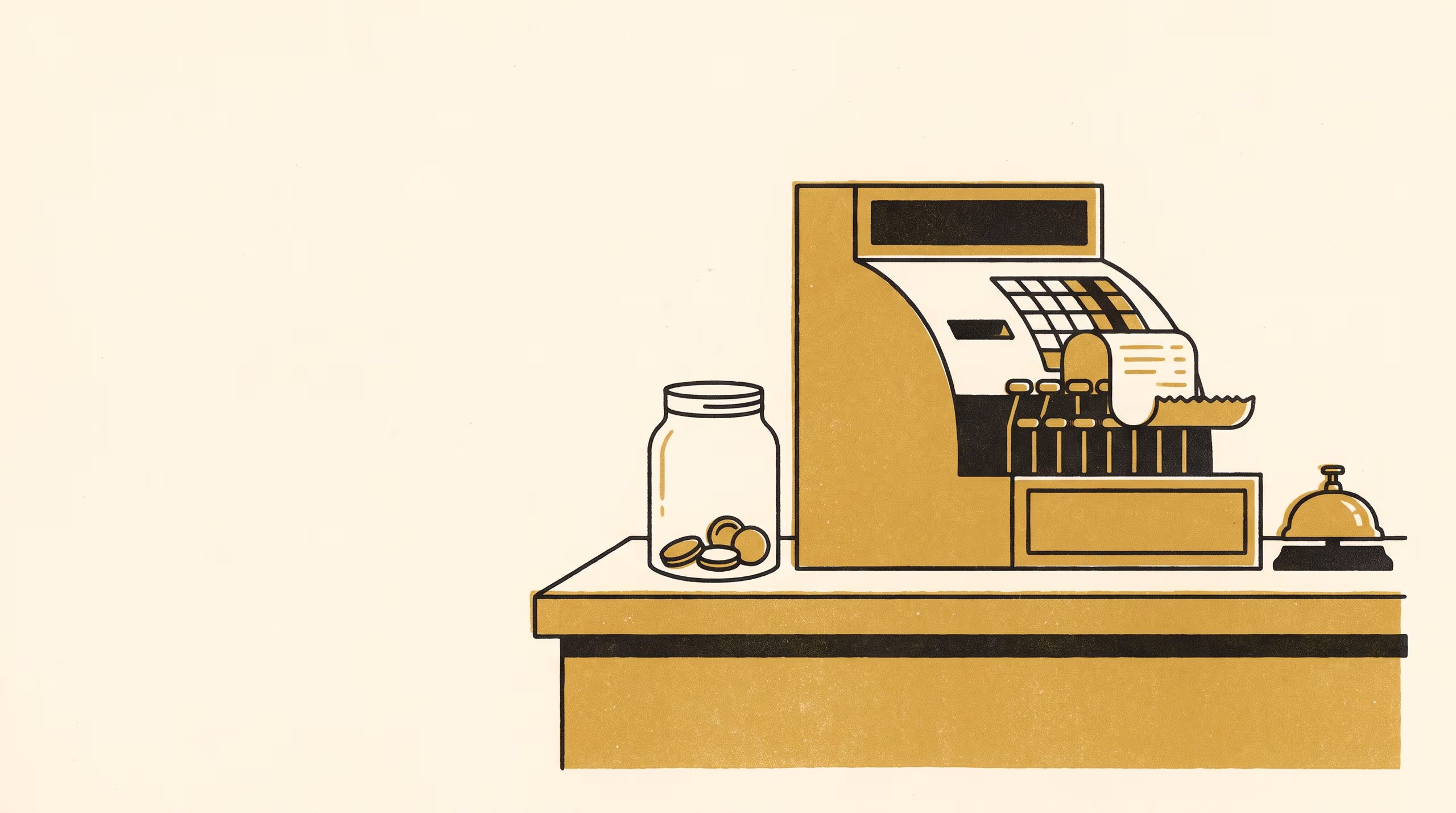 Illustration for Three Coins Already in the Jar: A Thematic Interview Study of Café, Food-Truck and Strip-Mall Counter Staff on Seeding the Tip Jar, and the Seed Requirement Now Kept at University Service Counters