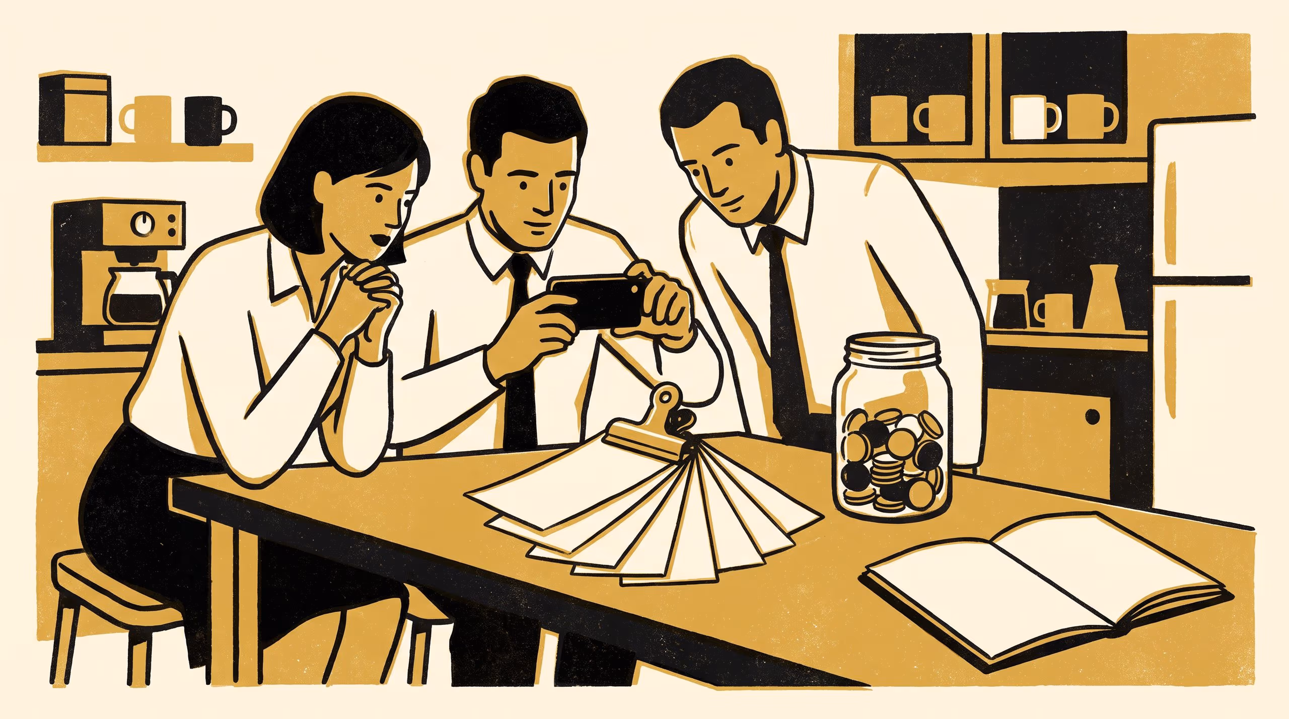 Illustration for "If We Win While You're on Leave": An Interview and Document Study of Office Lottery Syndicates and the Constitutions They Keep for an Event None Has Experienced