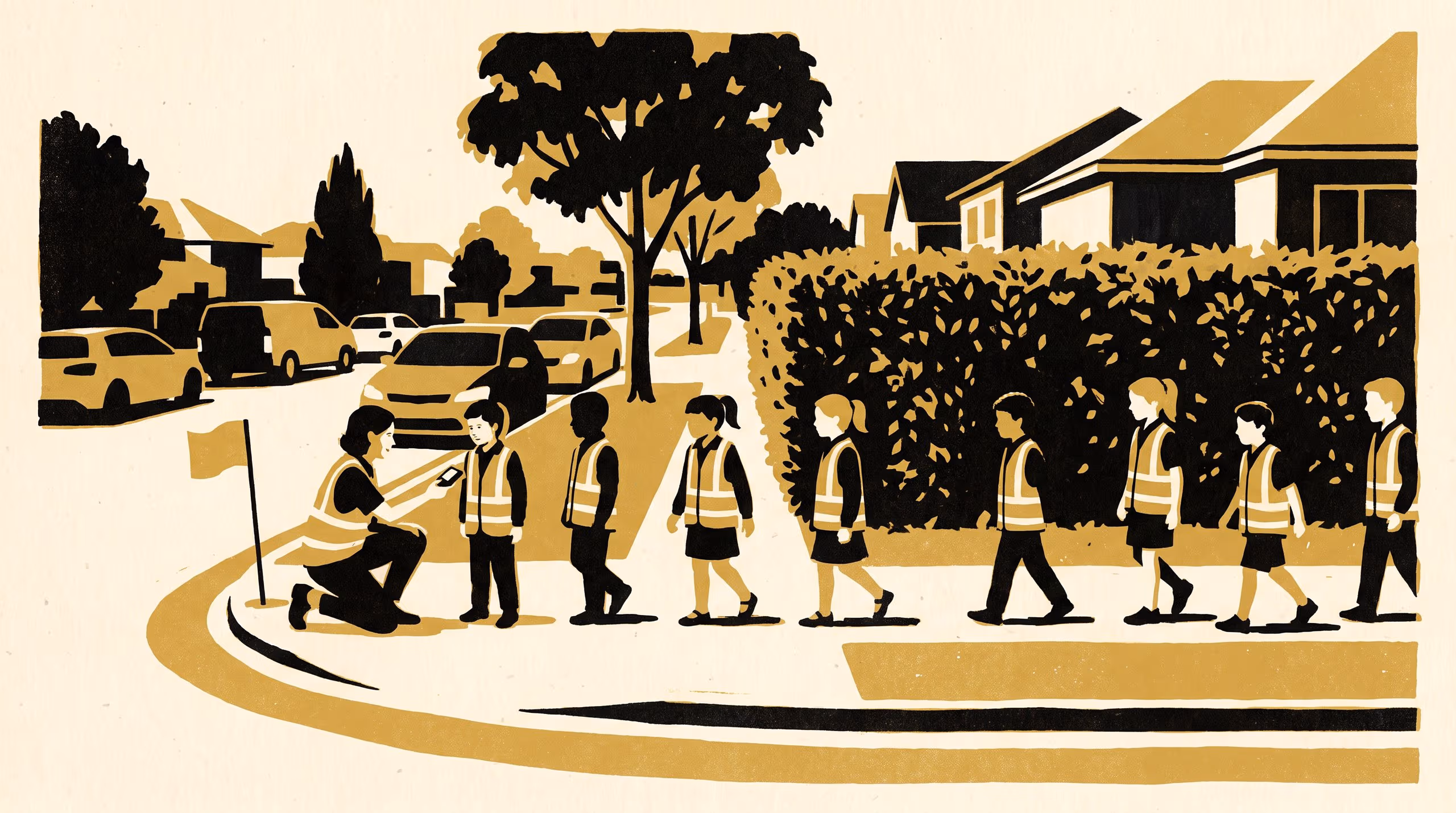 Illustration for The Route Captain's Scanner Log Is Now the Only Record That Counts: Design and a Nine-Week, Fourteen-Route Field Deployment of Kerbwatch, an Offline-First Checkpoint Ledger for Supervised Walking-School-Bus Routes