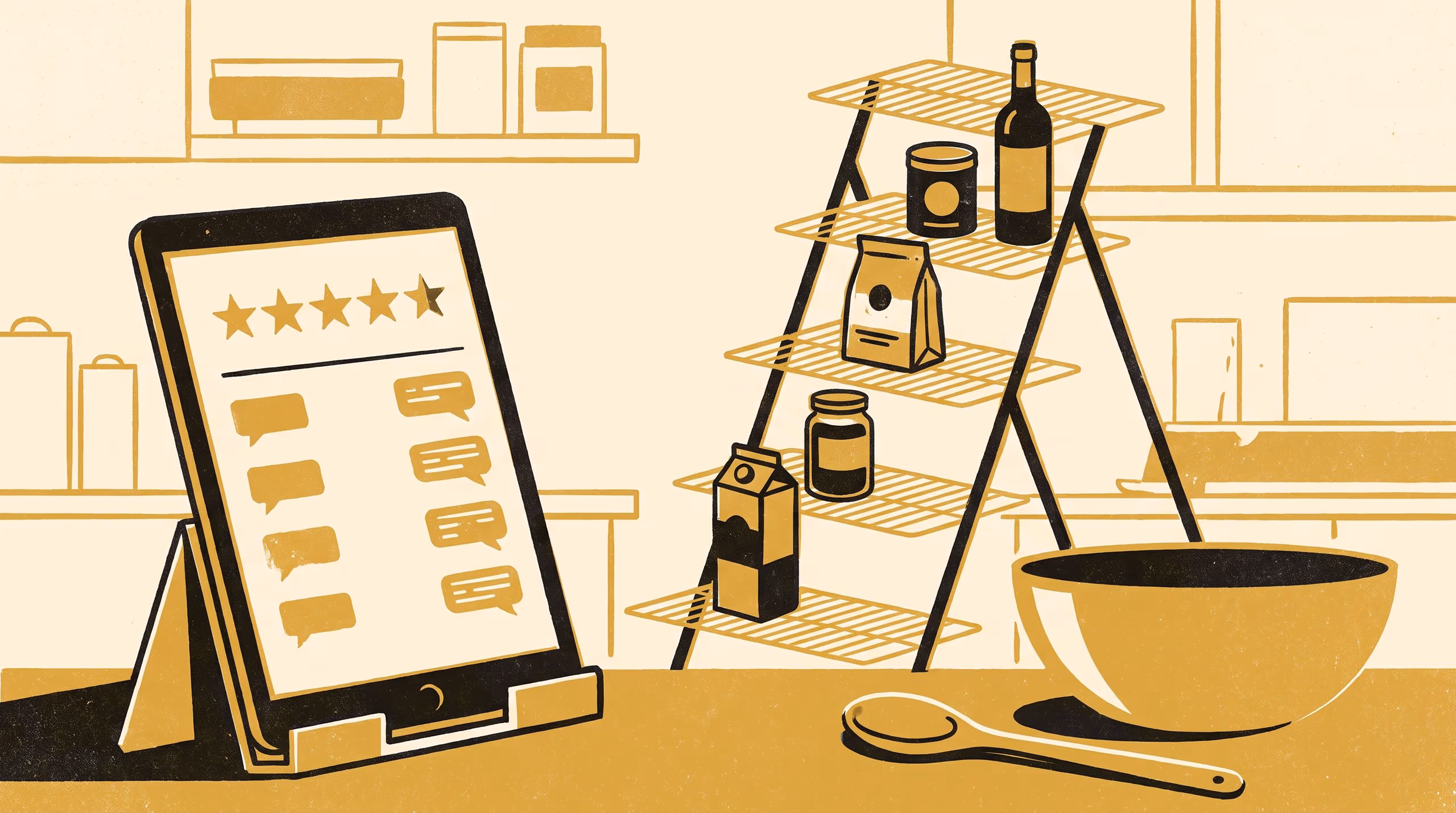 Illustration for Made It Exactly as Written, Apart From Everything: A Five-Level Maturity Model for Substitution Disclosure in Recipe-Site Comment Sections, and Its Adoption as a Condition of University Catering Guidance