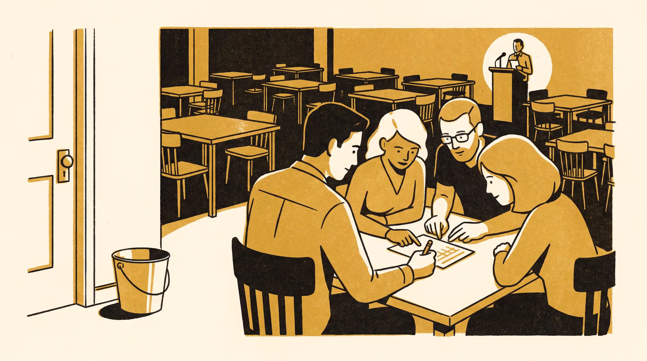 Illustration for The Bucket Didn't Move the Score: A Silent Spot-Check Protocol for Auditing Self-Reported Pub-Trivia Scores, Before and After a Venue Posts an Honesty Placard