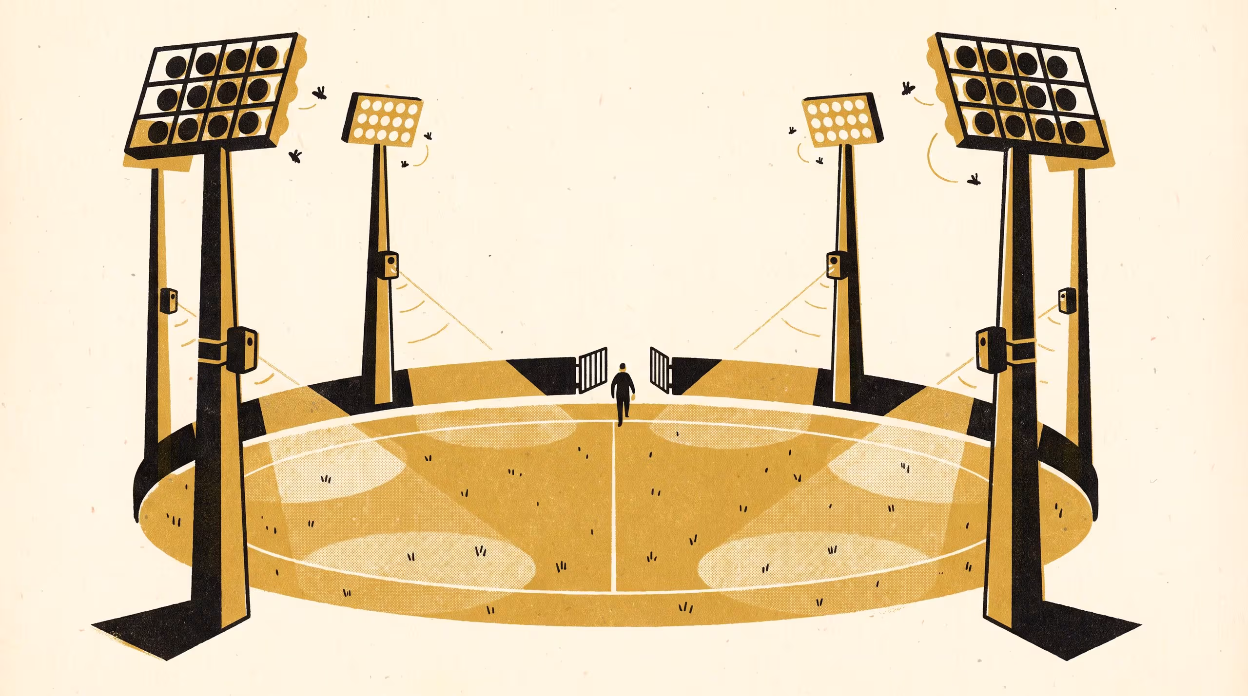 Illustration for Lit for Whoever's Moving: Validating a Sports Oval's Motion-Sensing Floodlight Extension Against Independent Occupancy Ground Truth