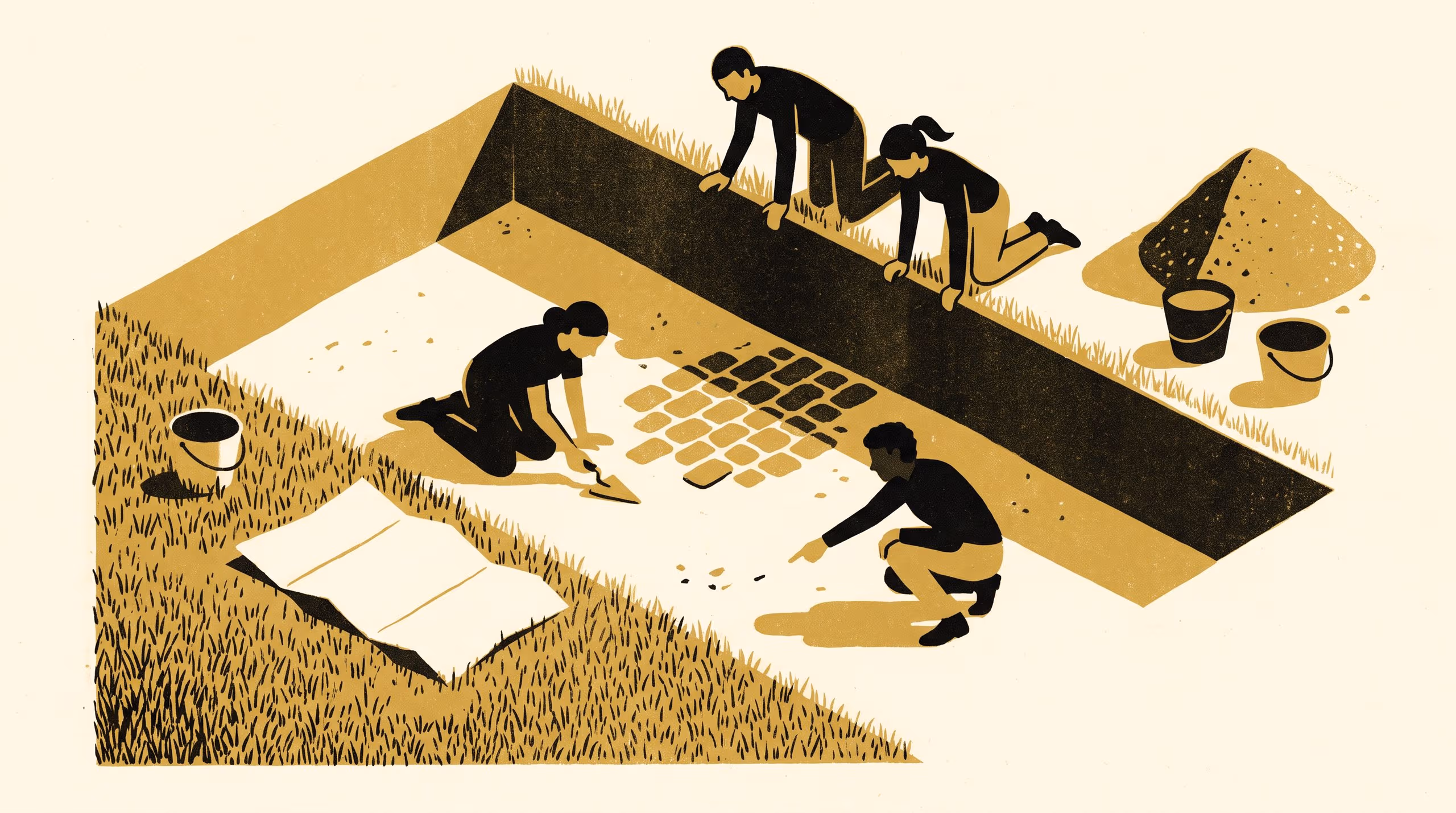 Illustration for What Have We Got Here?: Supervisors' Questions at a Teaching Trench Whose Layers Are No Longer the Ones That Were Buried