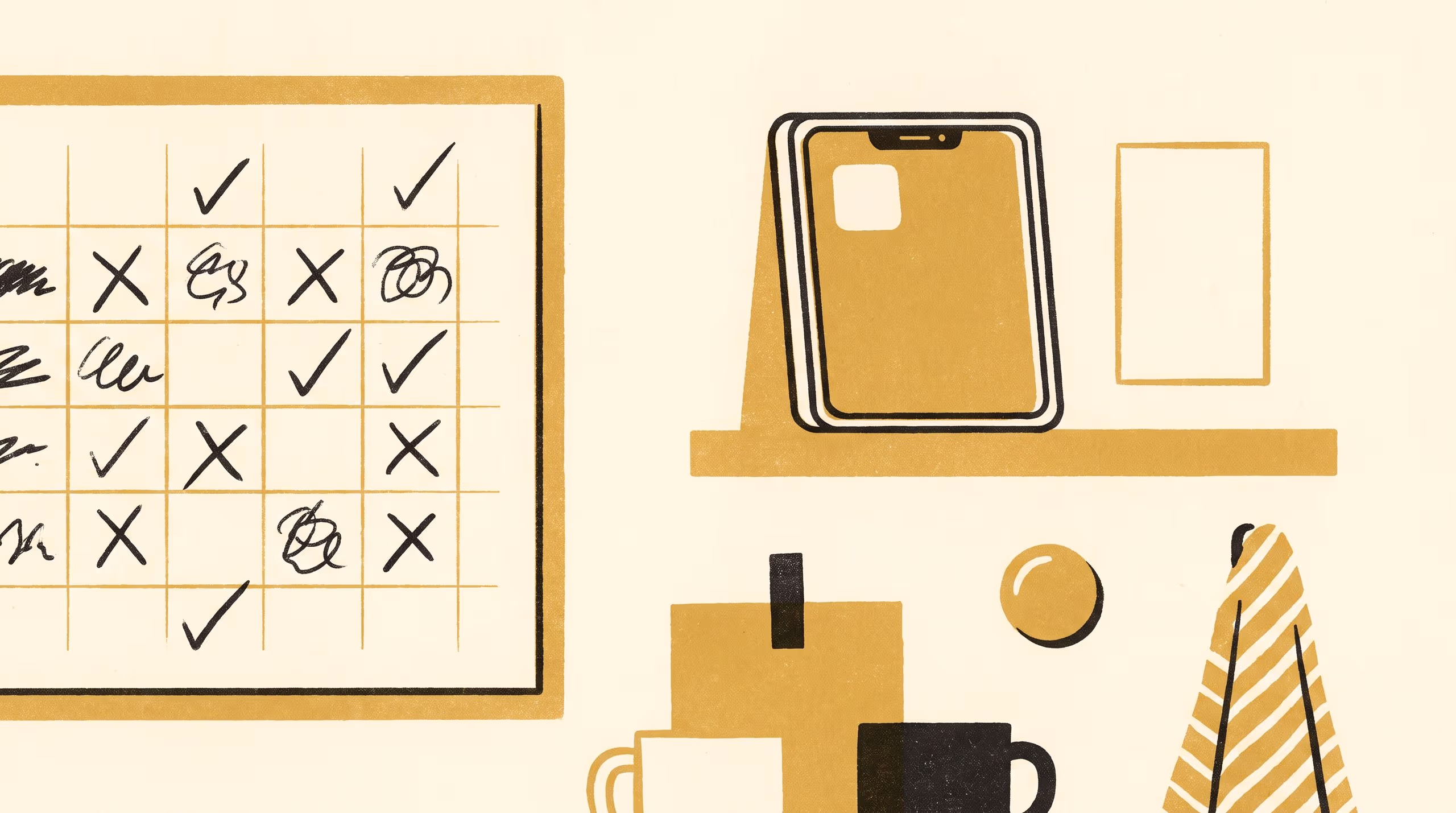 Illustration for Kept on the Fridge: A Thematic Interview Study of Trust in a Legacy Whiteboard Chore Roster After Nine Share Houses Adopted an App